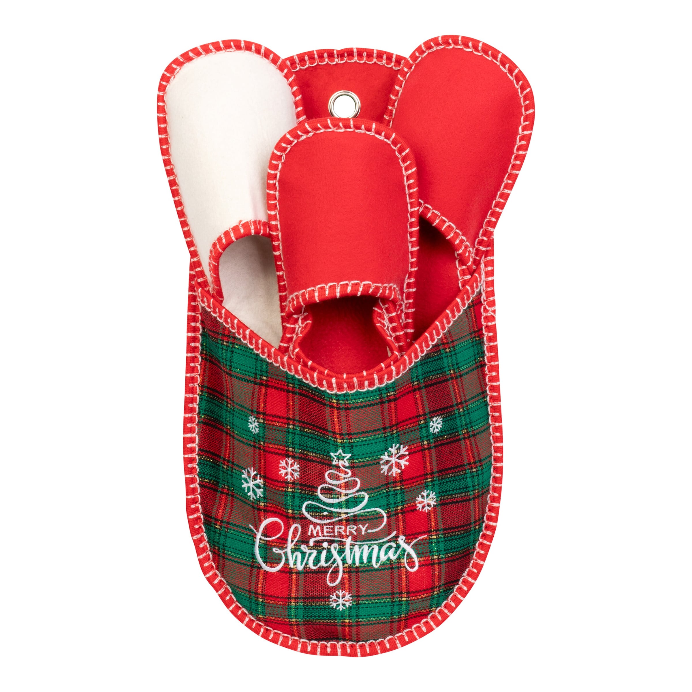 Gästehausschuh-Set „Weihnachten“, 3 Paar