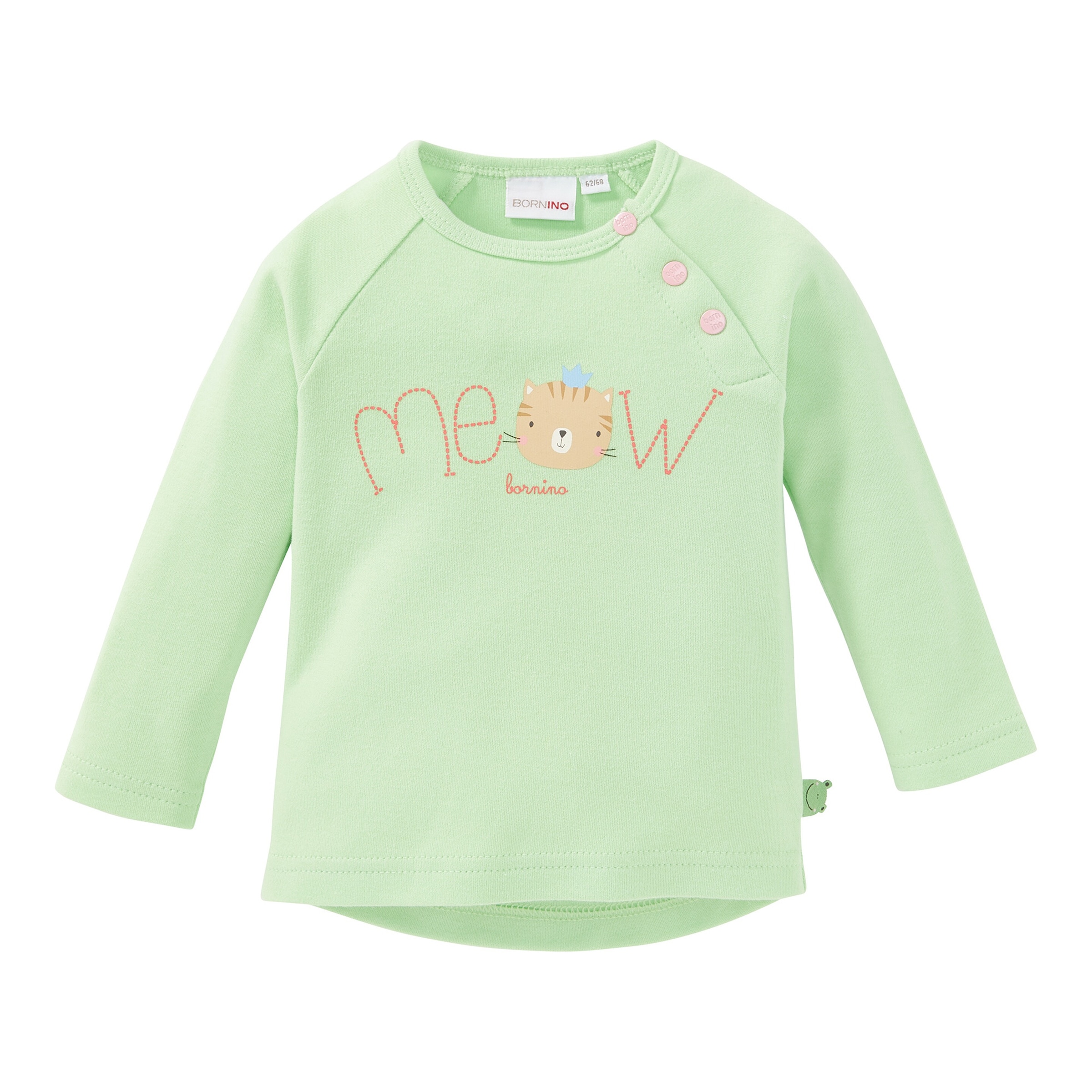 Raglanshirt langarm Katze