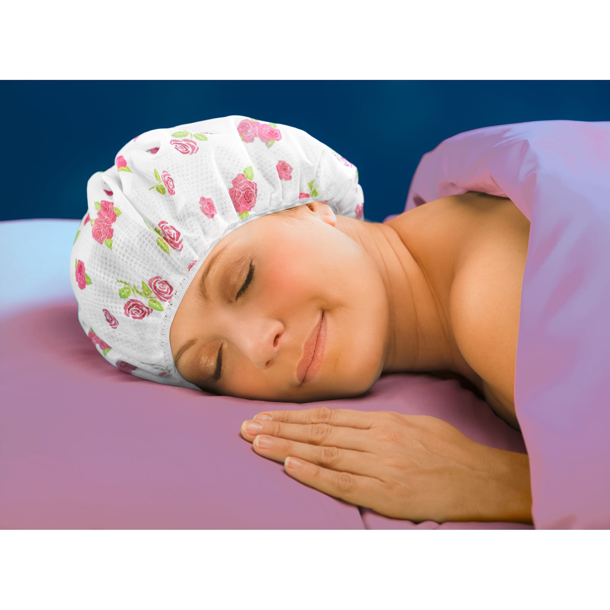 Haarnetz 'Rosen', 2 Stück