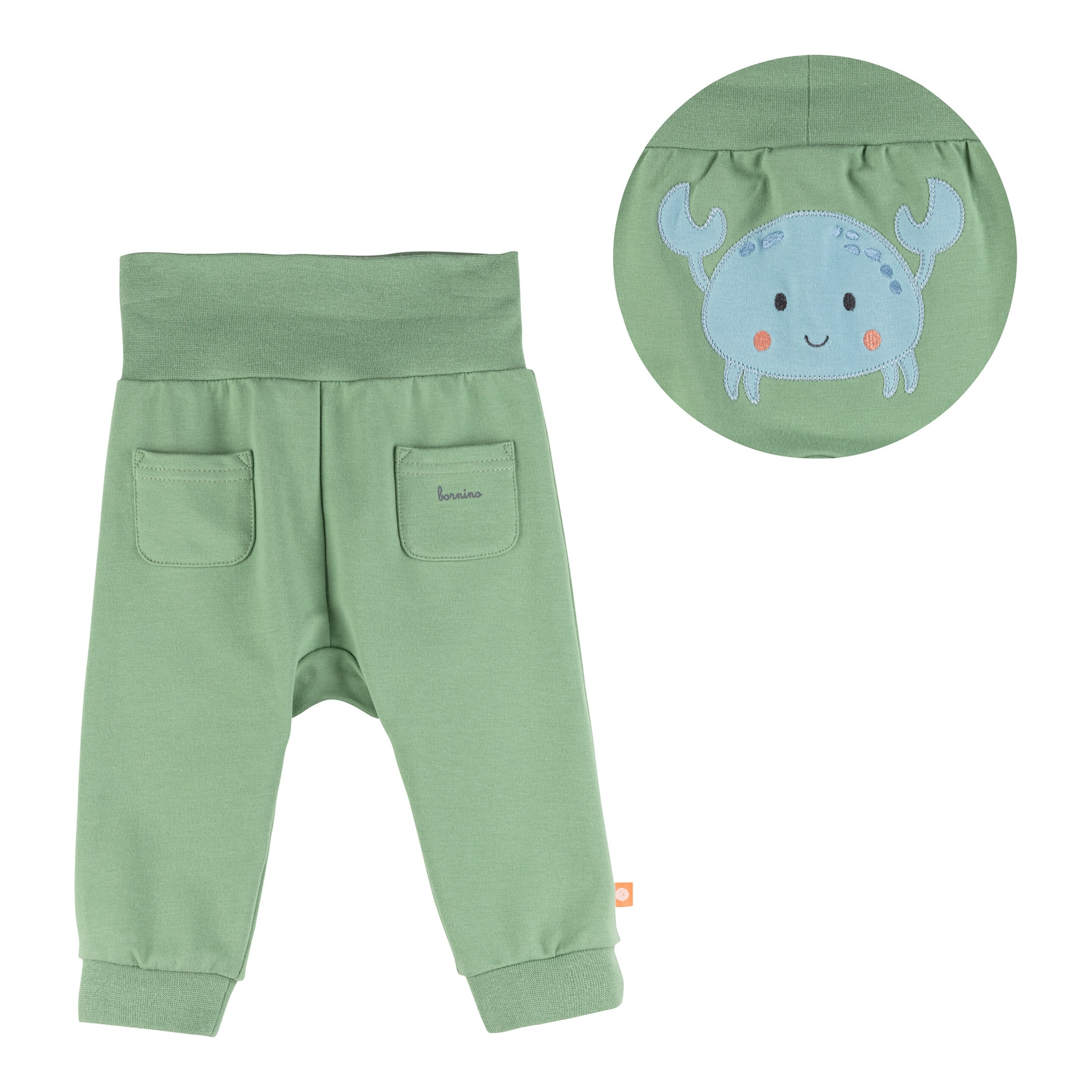 Jogginghose mit Po-Applikation Krabbe