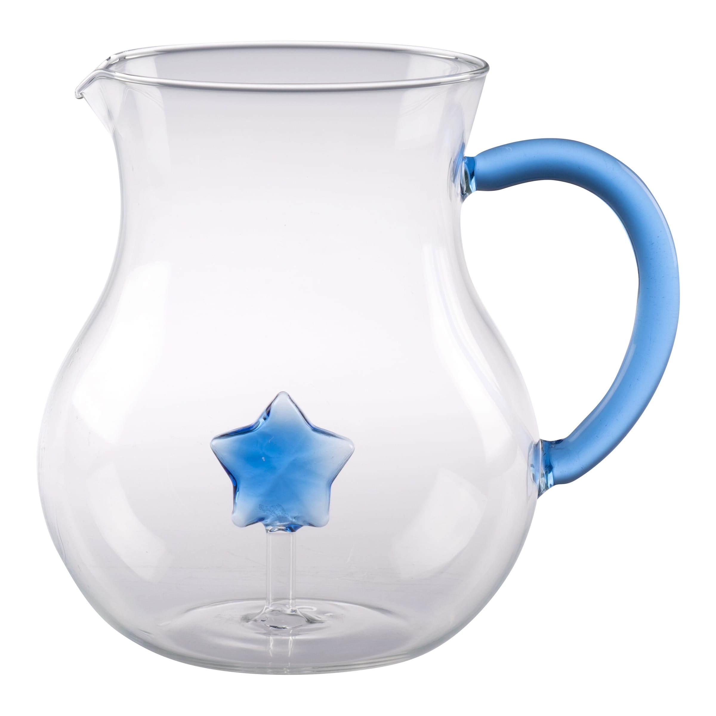 genialo3D-Glaskaraffe „Stern“, 1,6 l