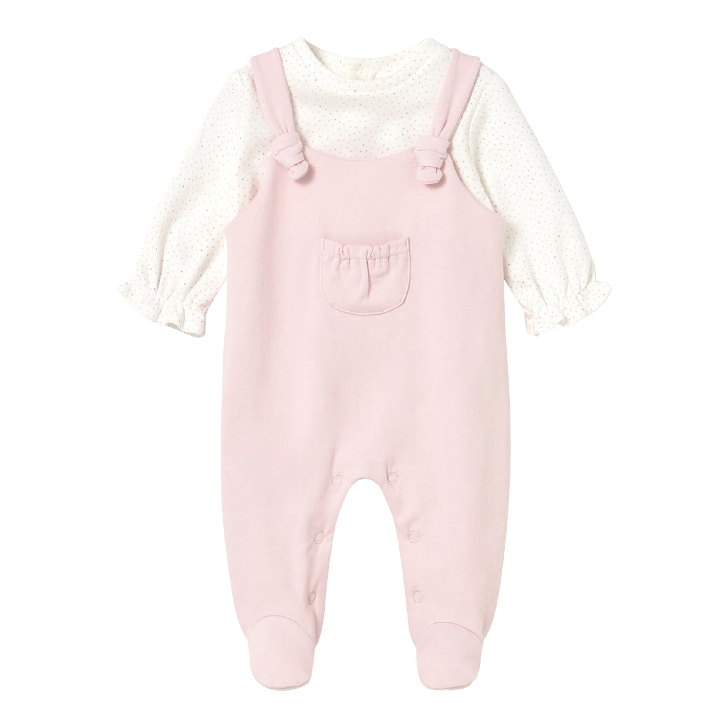 Overall 2in1 mit Fuß Punkte