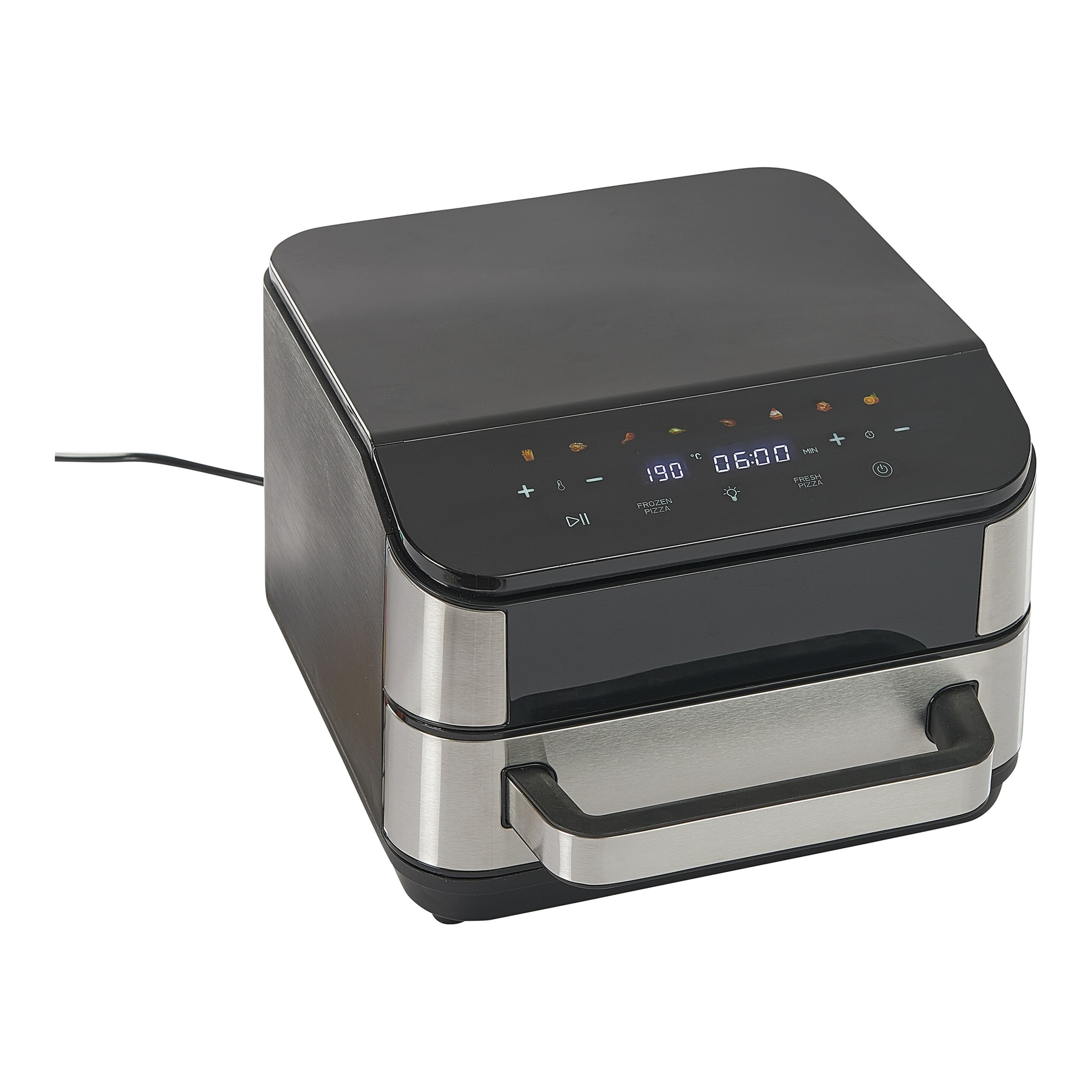 genialoHeißluftfritteuse 'Pizza', 4 l