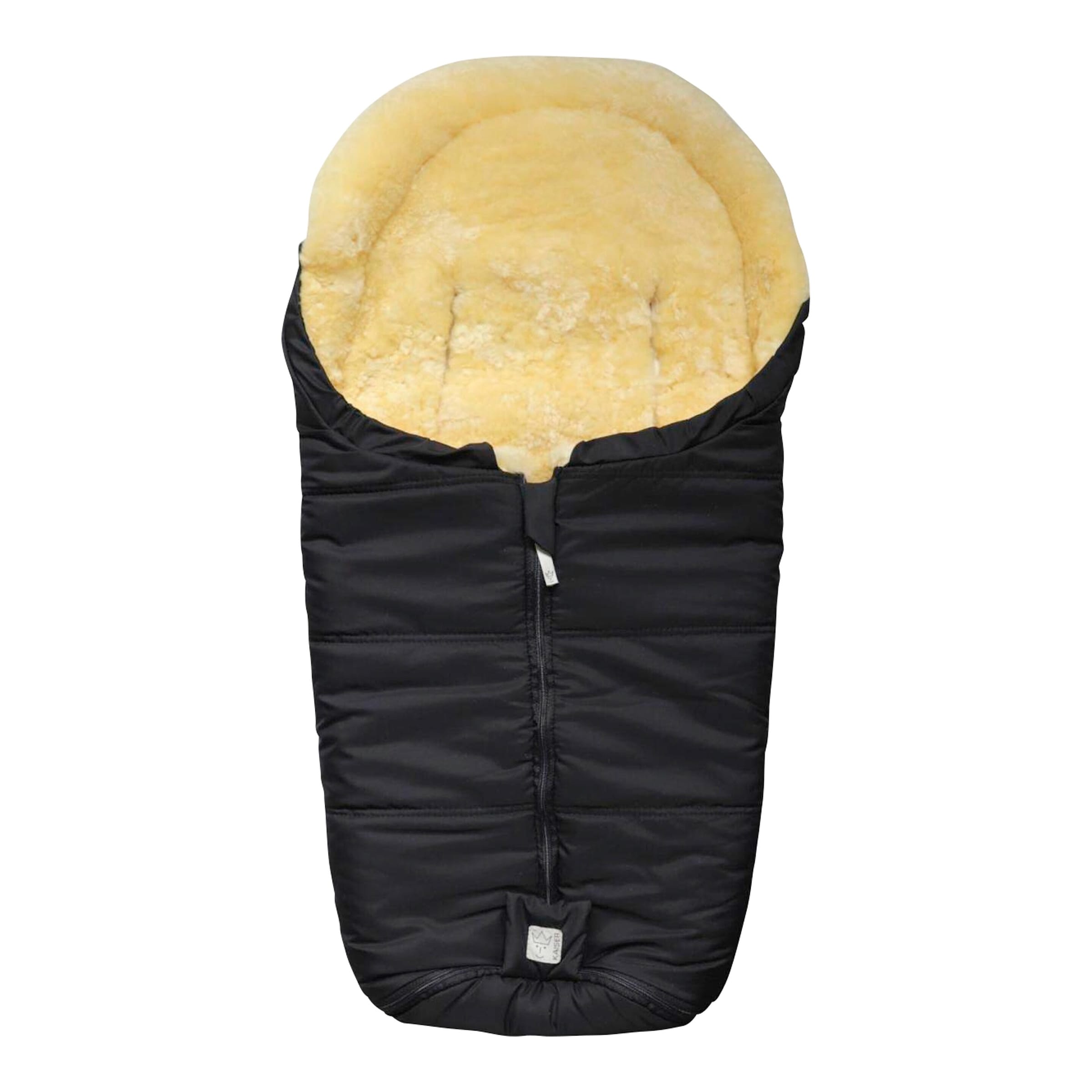 Lammfell-Fußsack NAADJA für Babyschalen