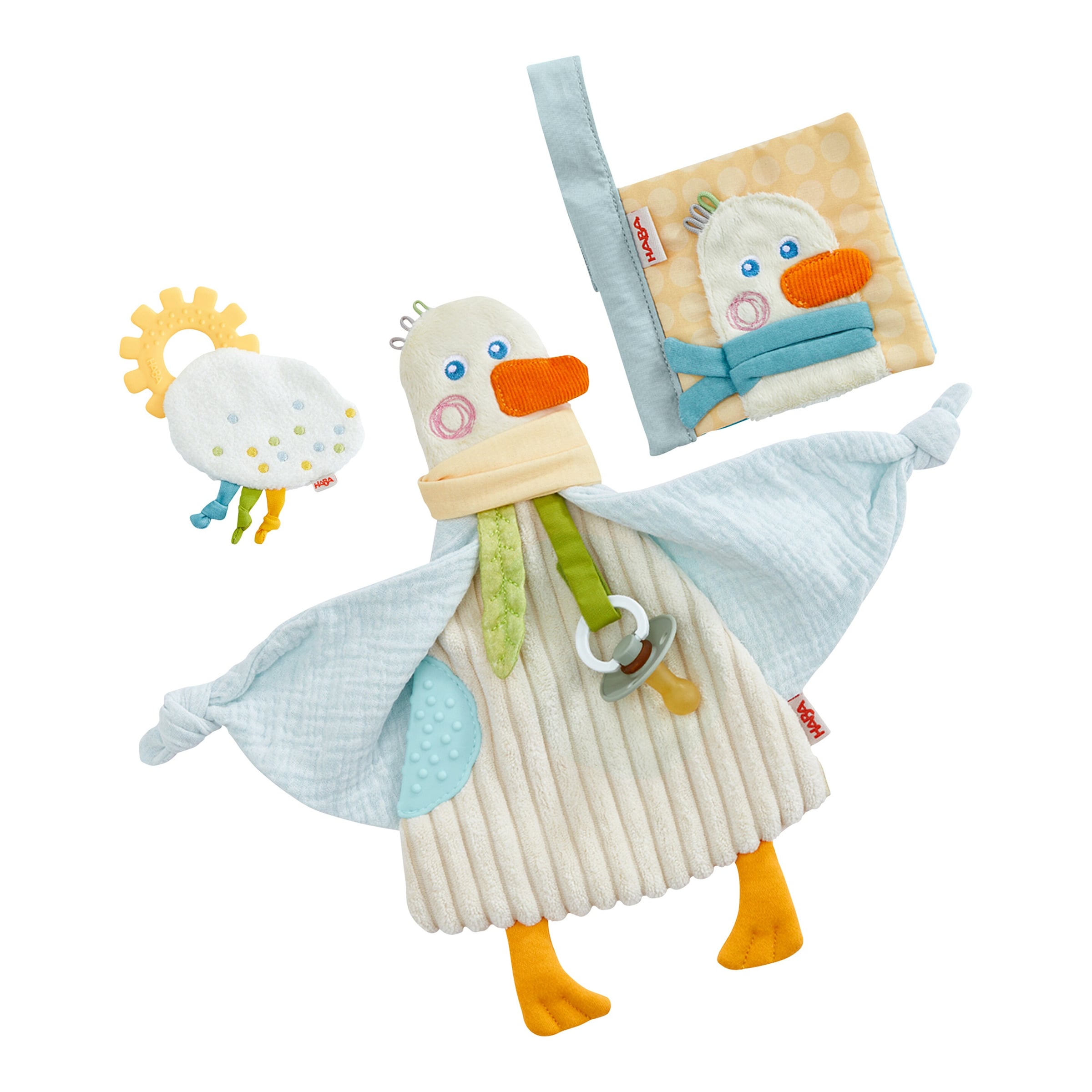 Baby Geschenkset Gans 3in1