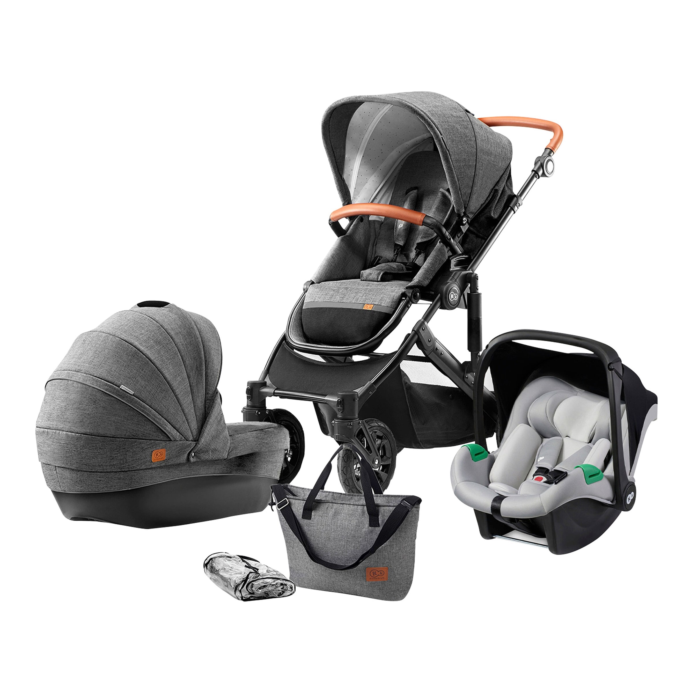 Kombikinderwagen PRIME 3in1 Trio-Set inkl. MINK PRO