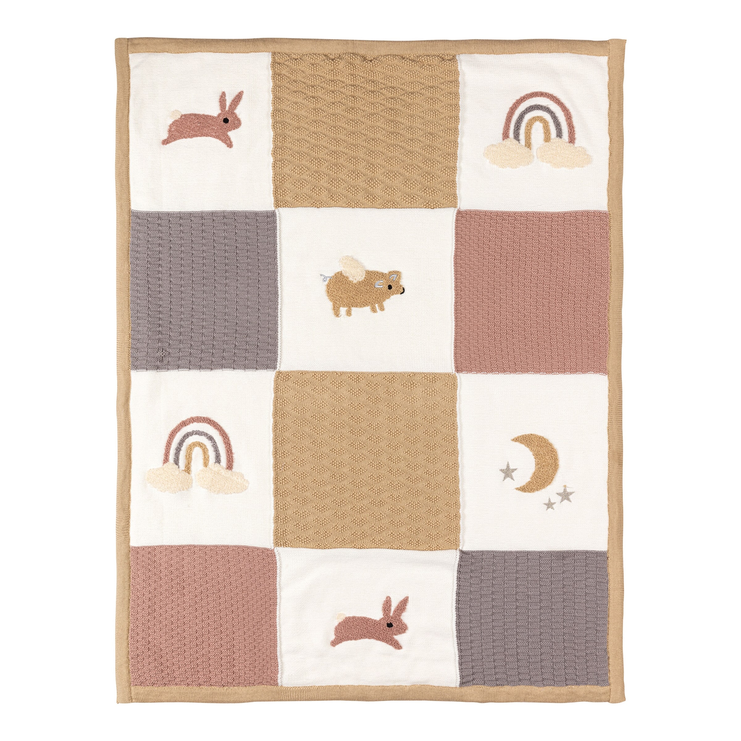 Babydecke Winter-Kuscheldecke Little Cloud Dancer 80x100 cm