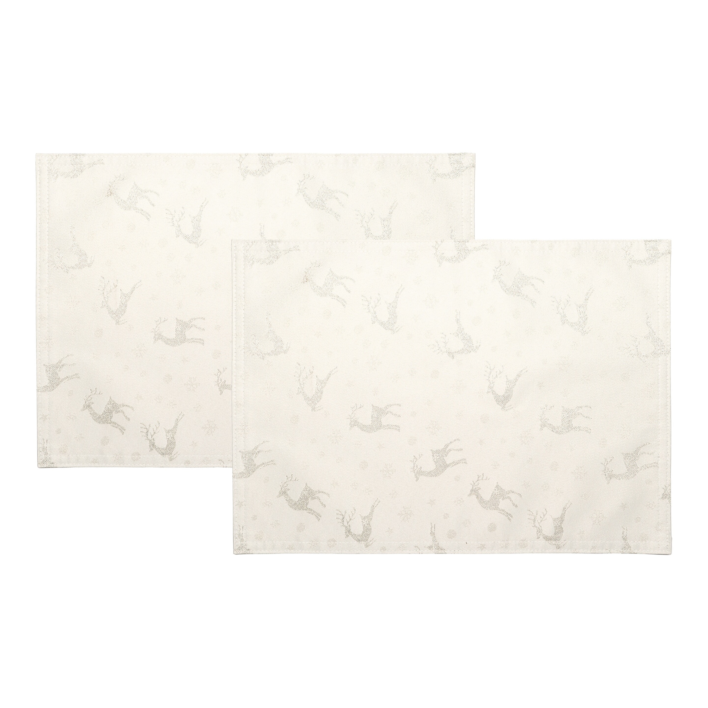 Jacquard-Platzset „Rentierzauber“, 2 Stück