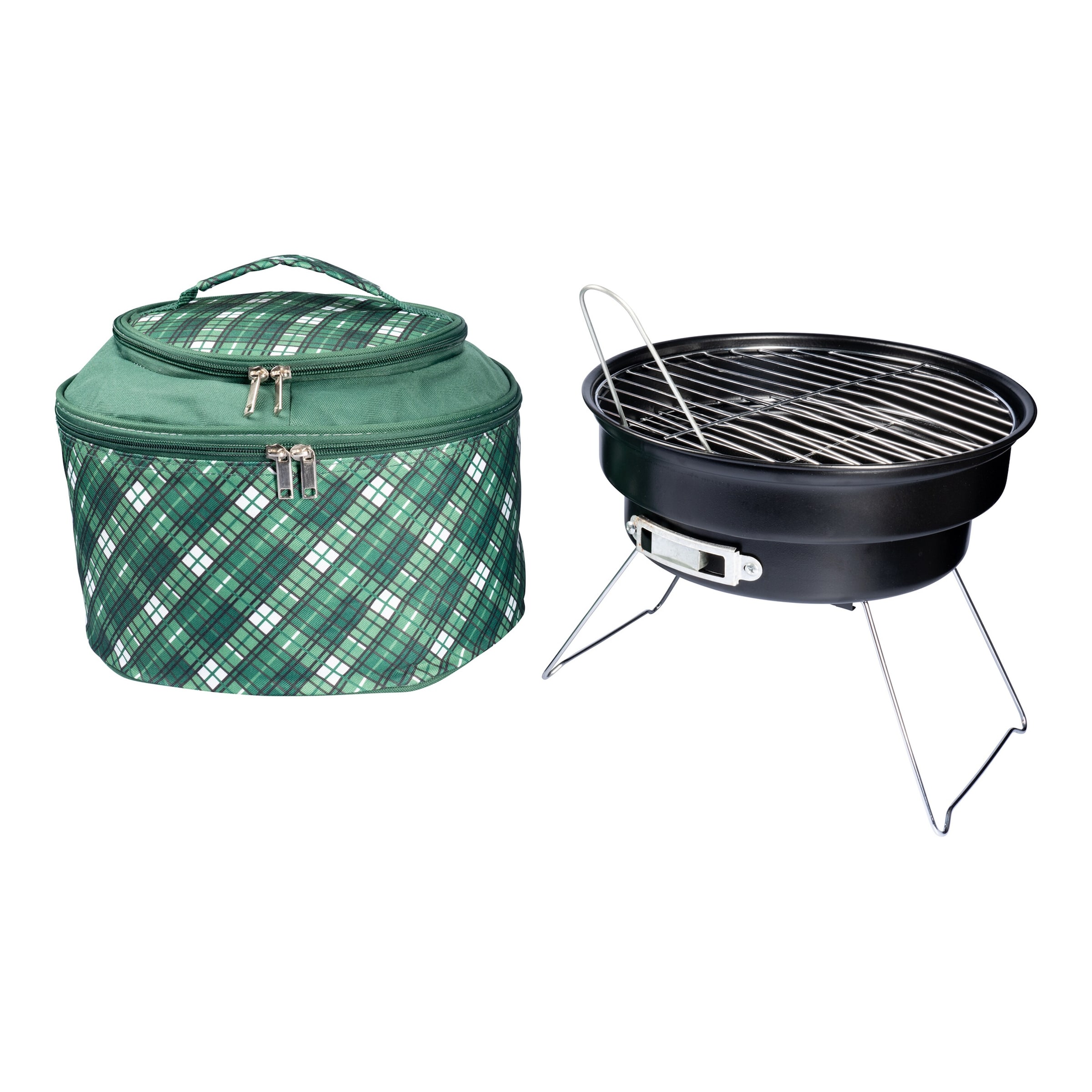 BBQ-Grill mit Kühltasche