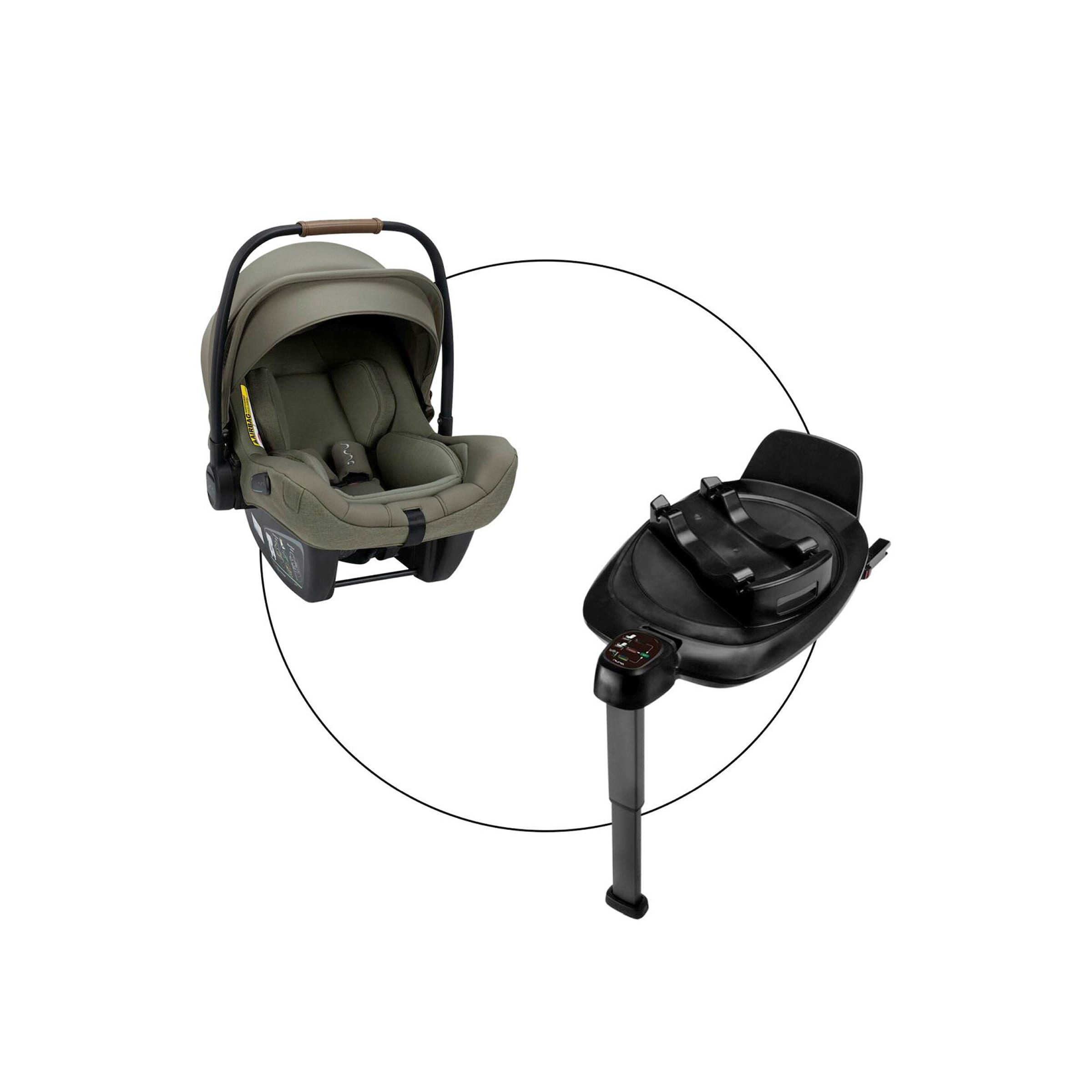 Babyschale PIPA next Bundle inkl. Isofix-Basis BASE next