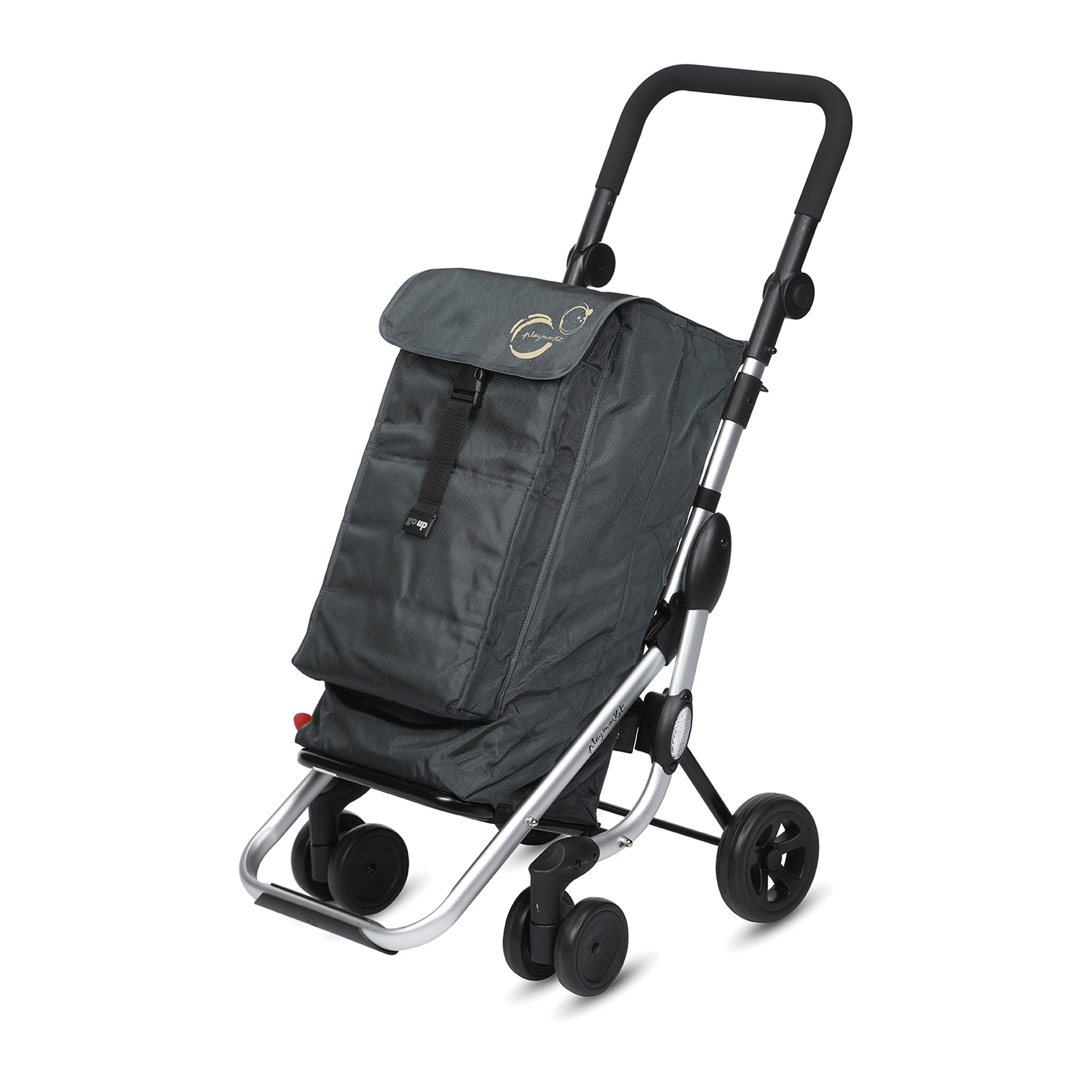 Einkaufstrolley 'Go Up Basic', grau