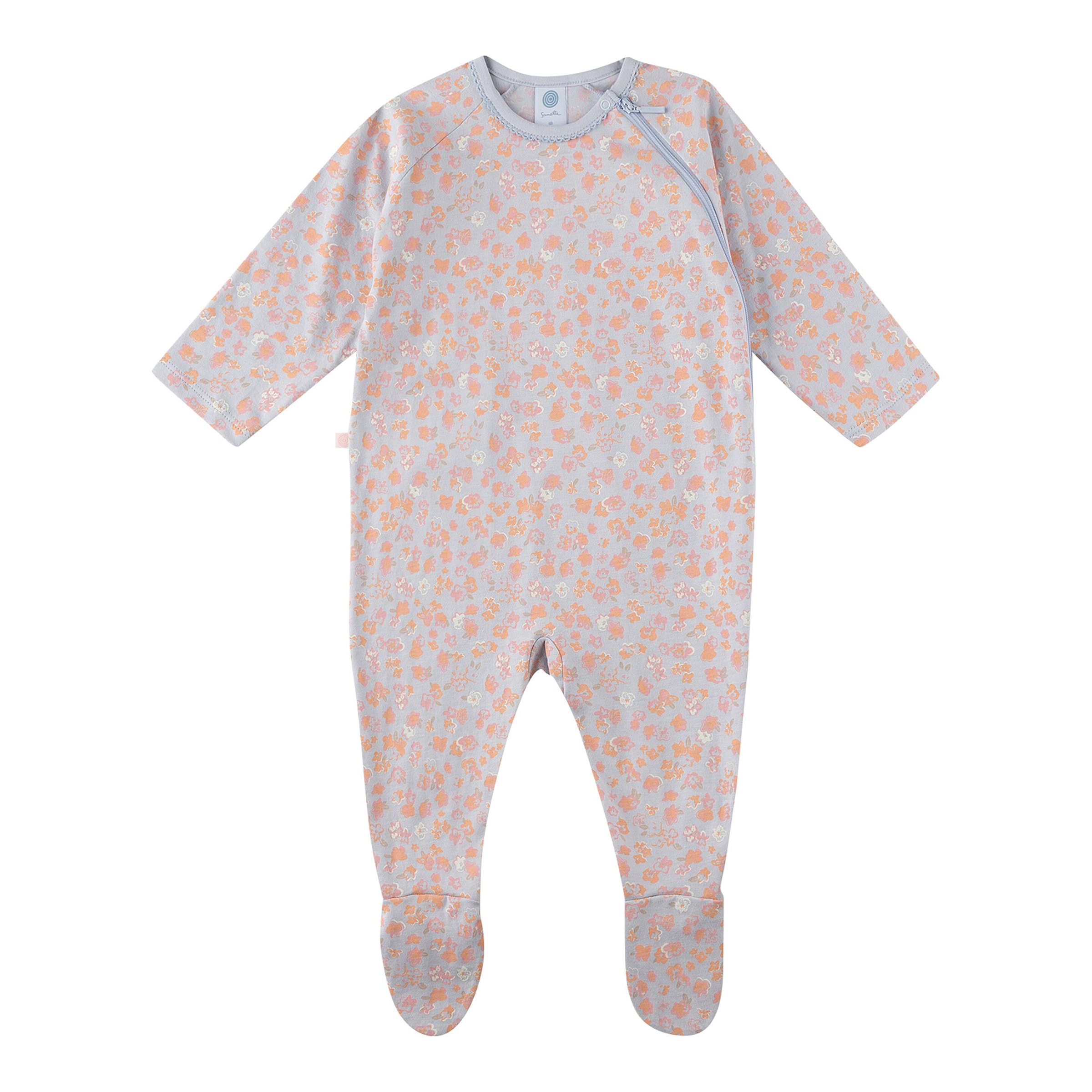 Schlafoverall Blumen