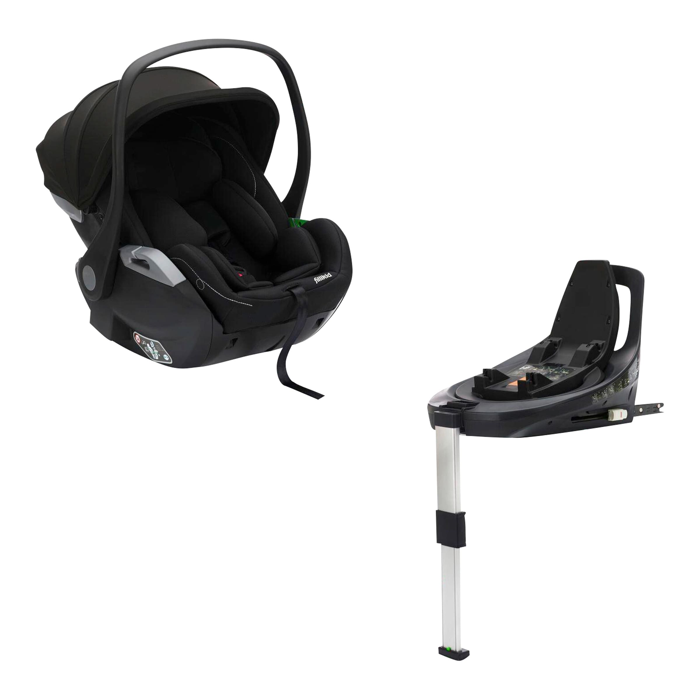 Babyschale inkl. Isofix-Basis
