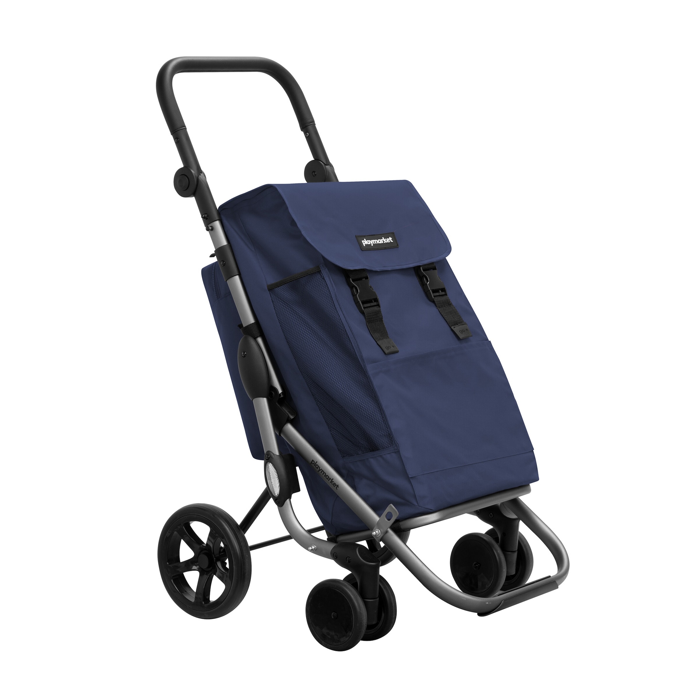 Einkaufstrolley GO PLUS PREMIUM, blau