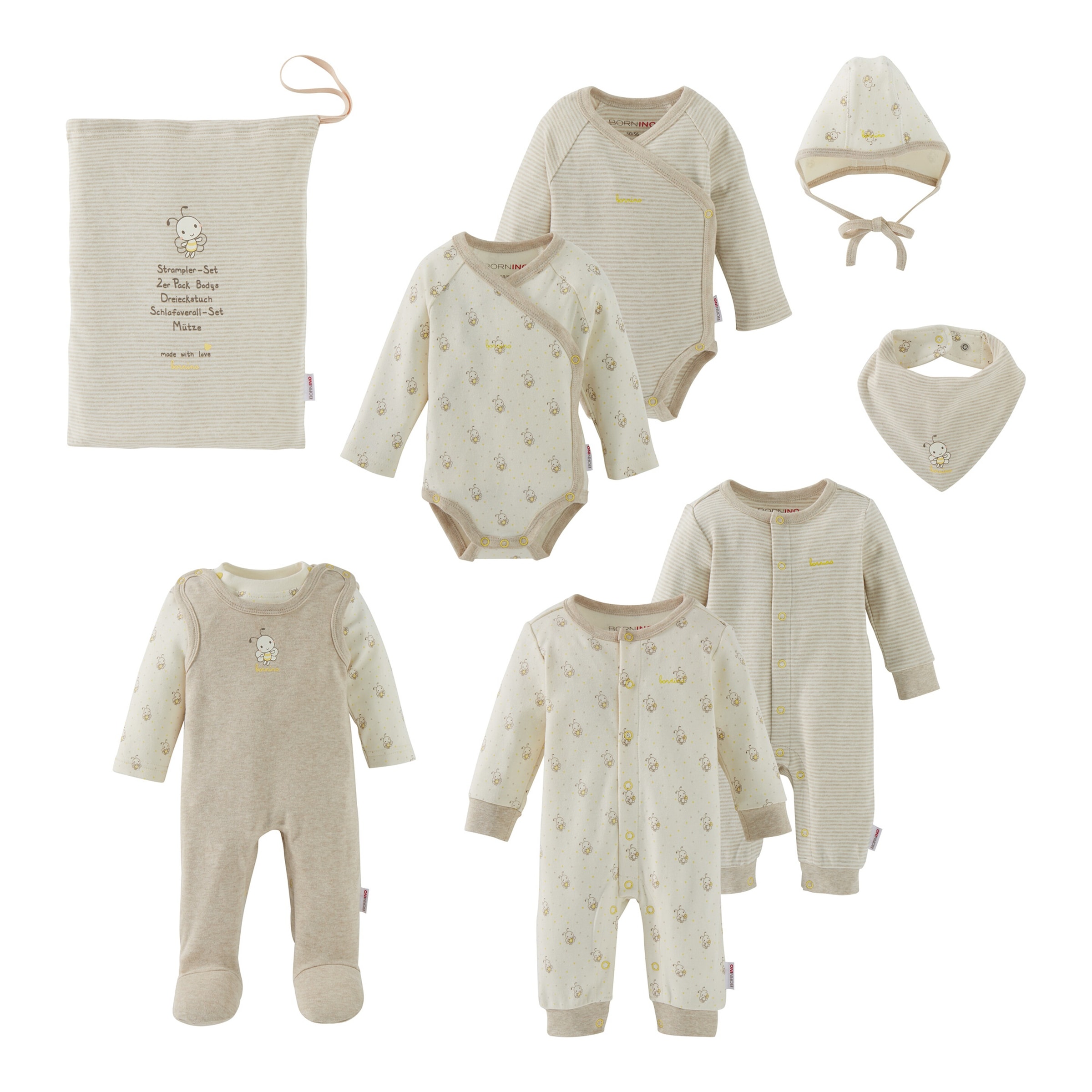 8-tlg. Geschenkset Erstausstattung