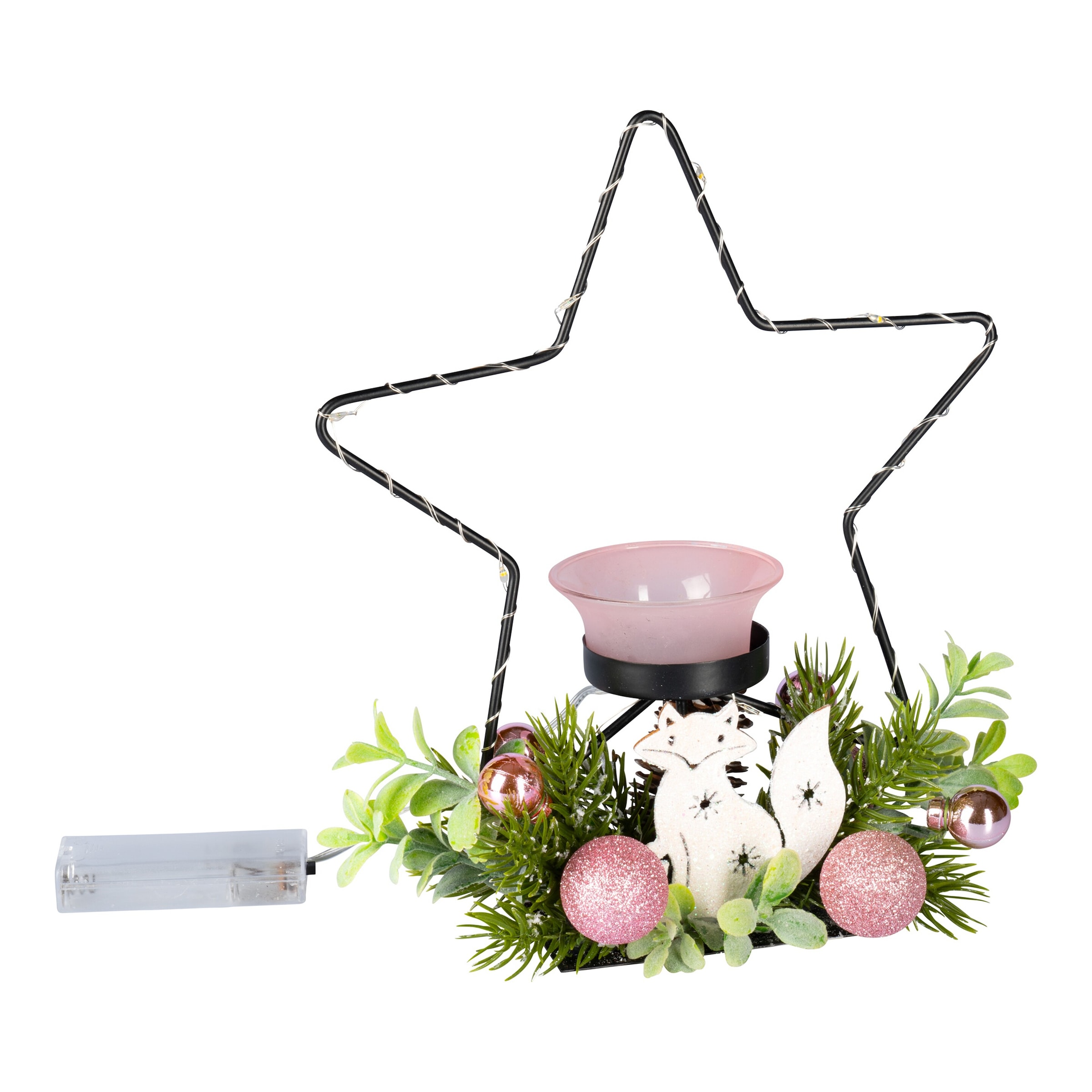 LED-Wende-Windlicht „Stern“