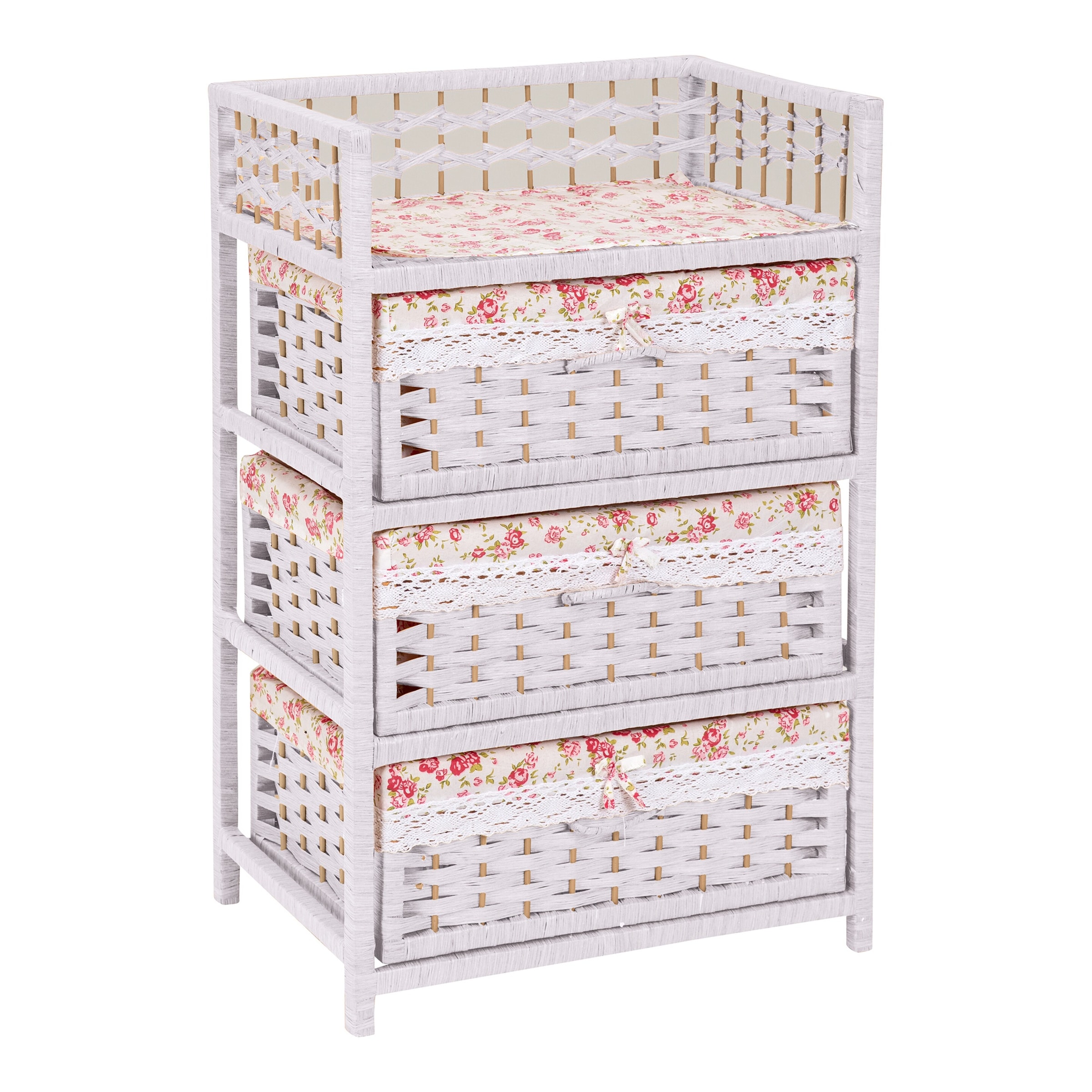 Flecht-Kommode „Romantik“