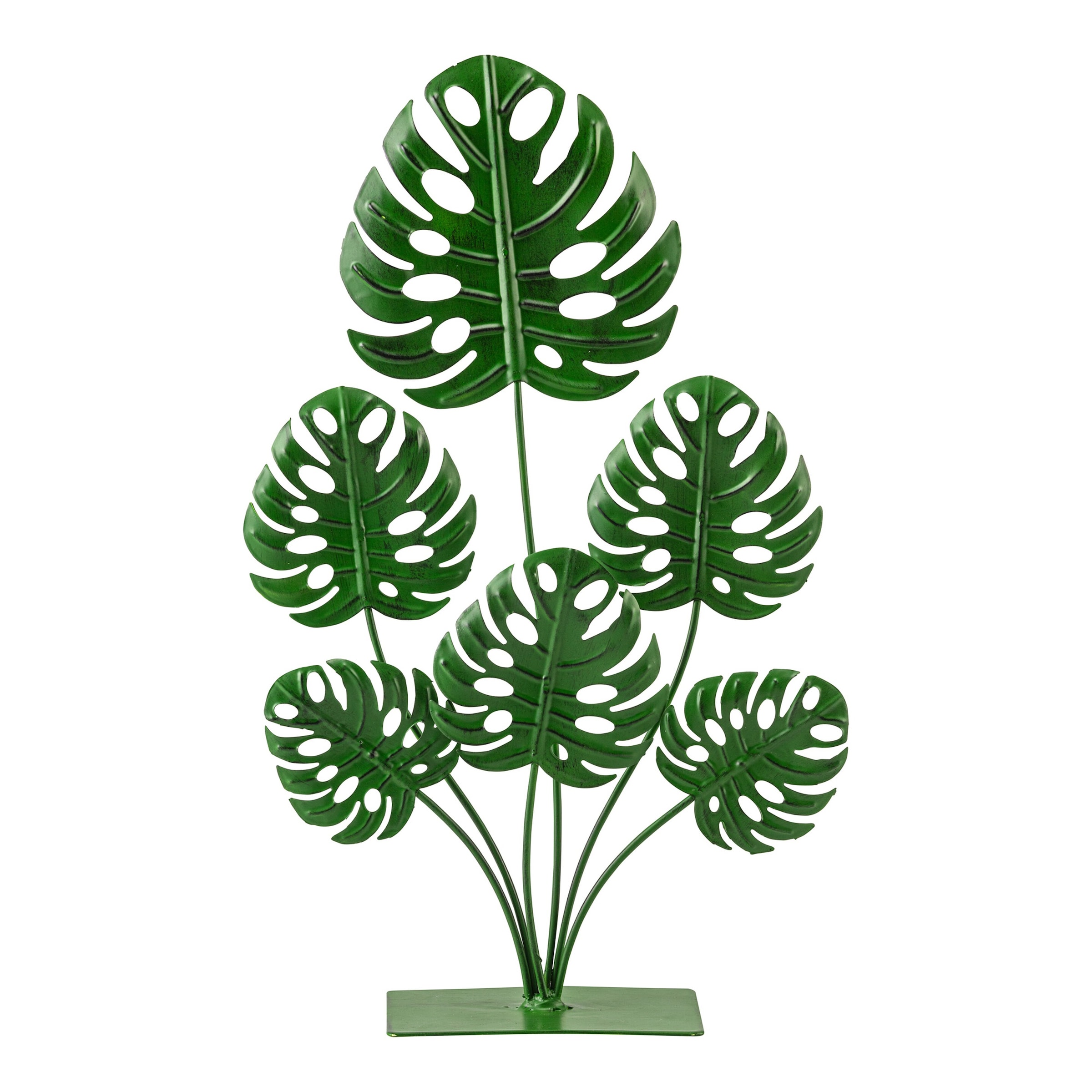 Metall-Deko-Pflanze „Monstera