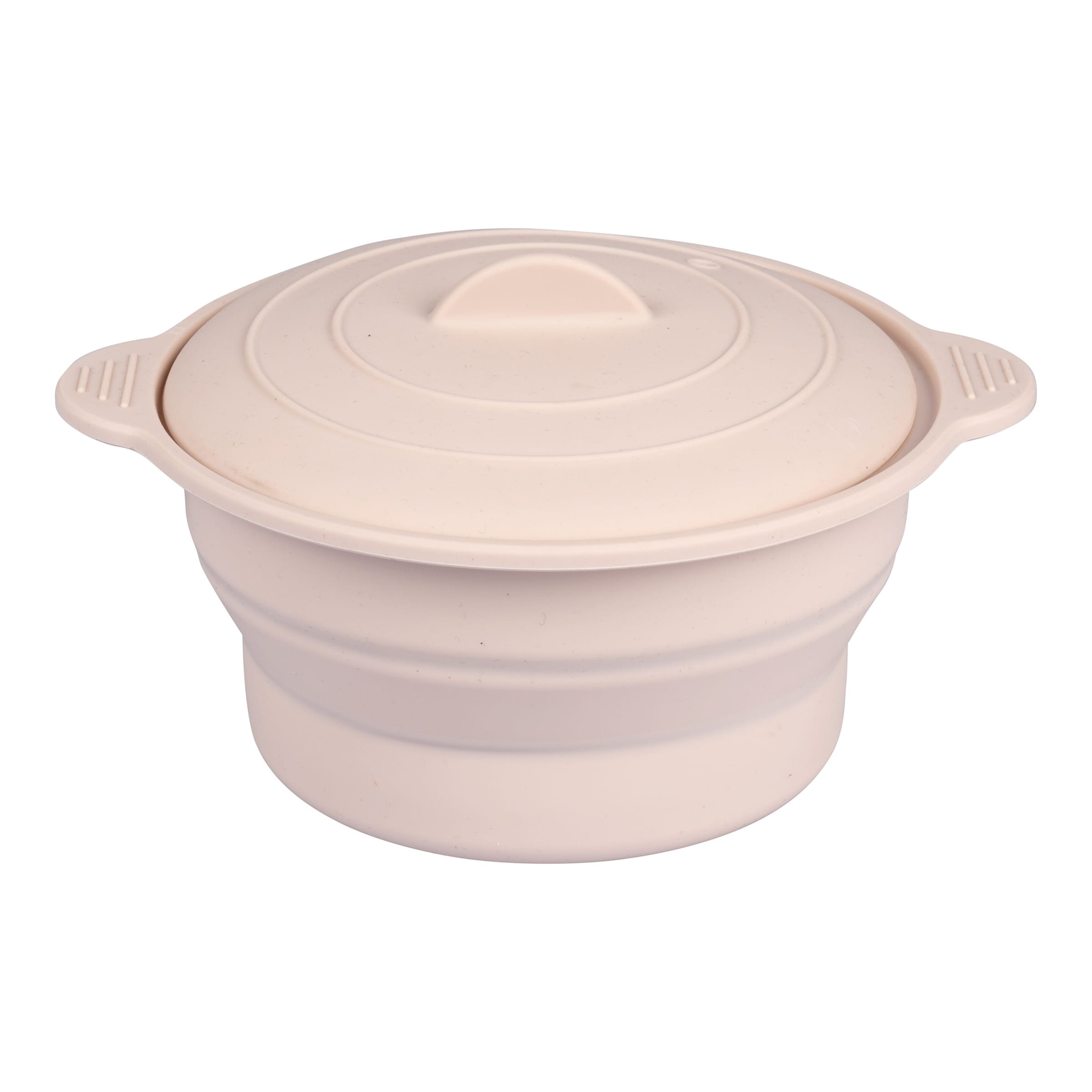 genialoSilikon-Mikrowellen-Topf, faltbar