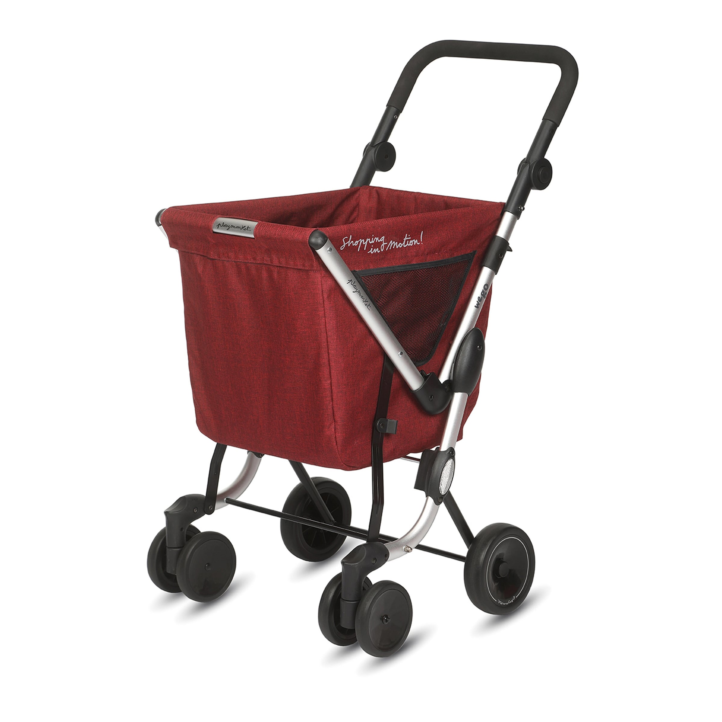 Einkaufstrolley We Go Premium, rot