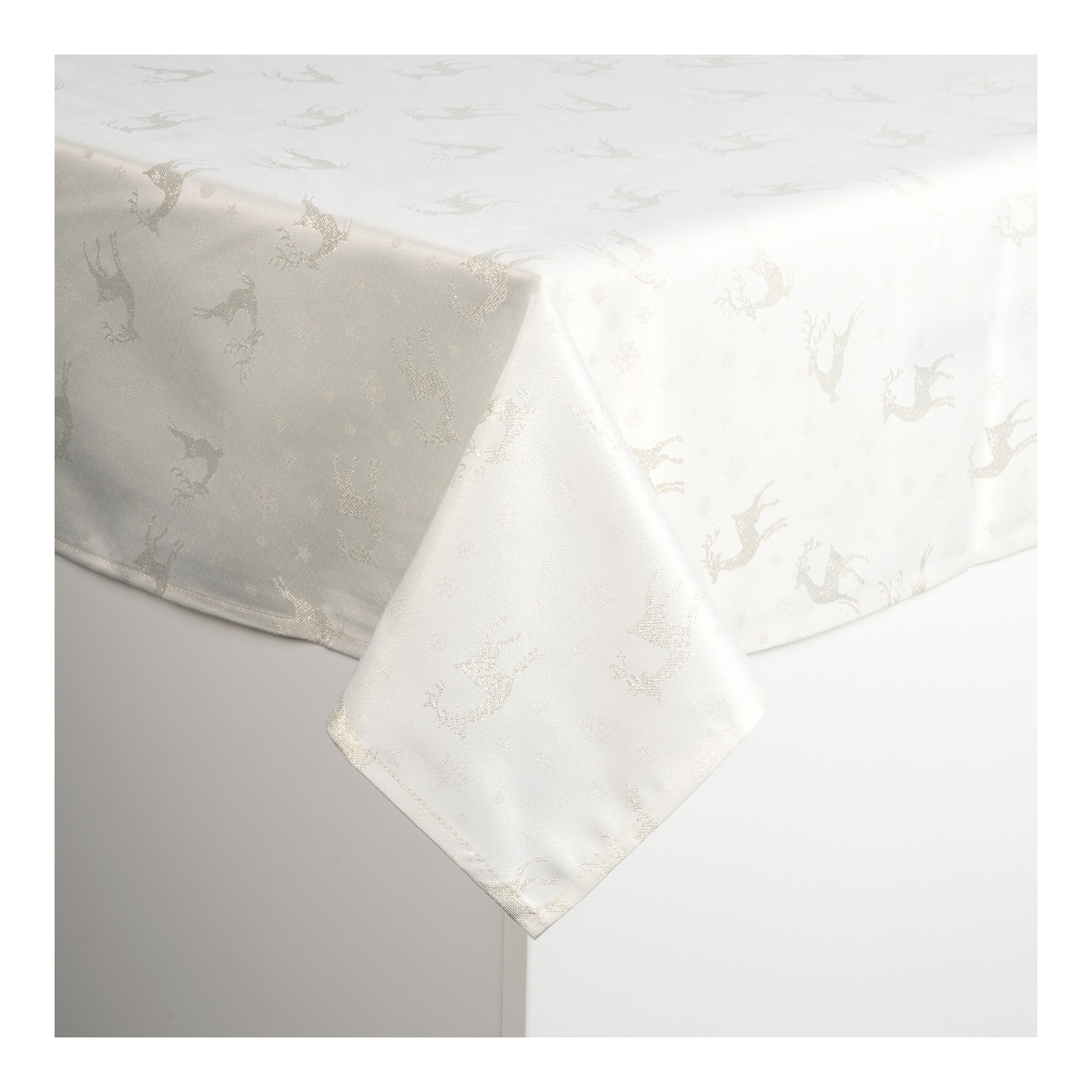 Jacquard-Tafeldecke  „Rentierzauber“, 220x160 xm