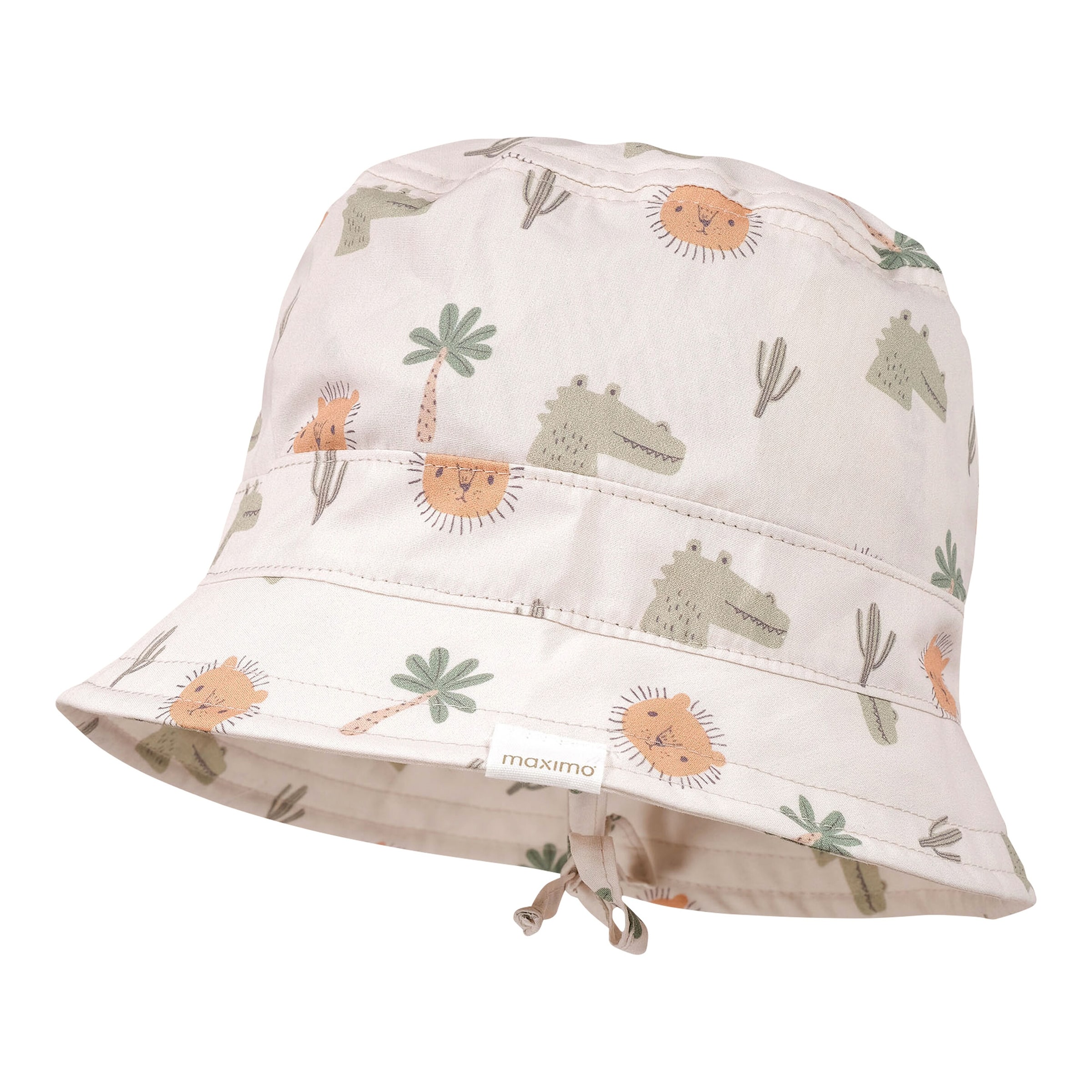 Sonnenhut mit UV-Schutz Tiere Palmen