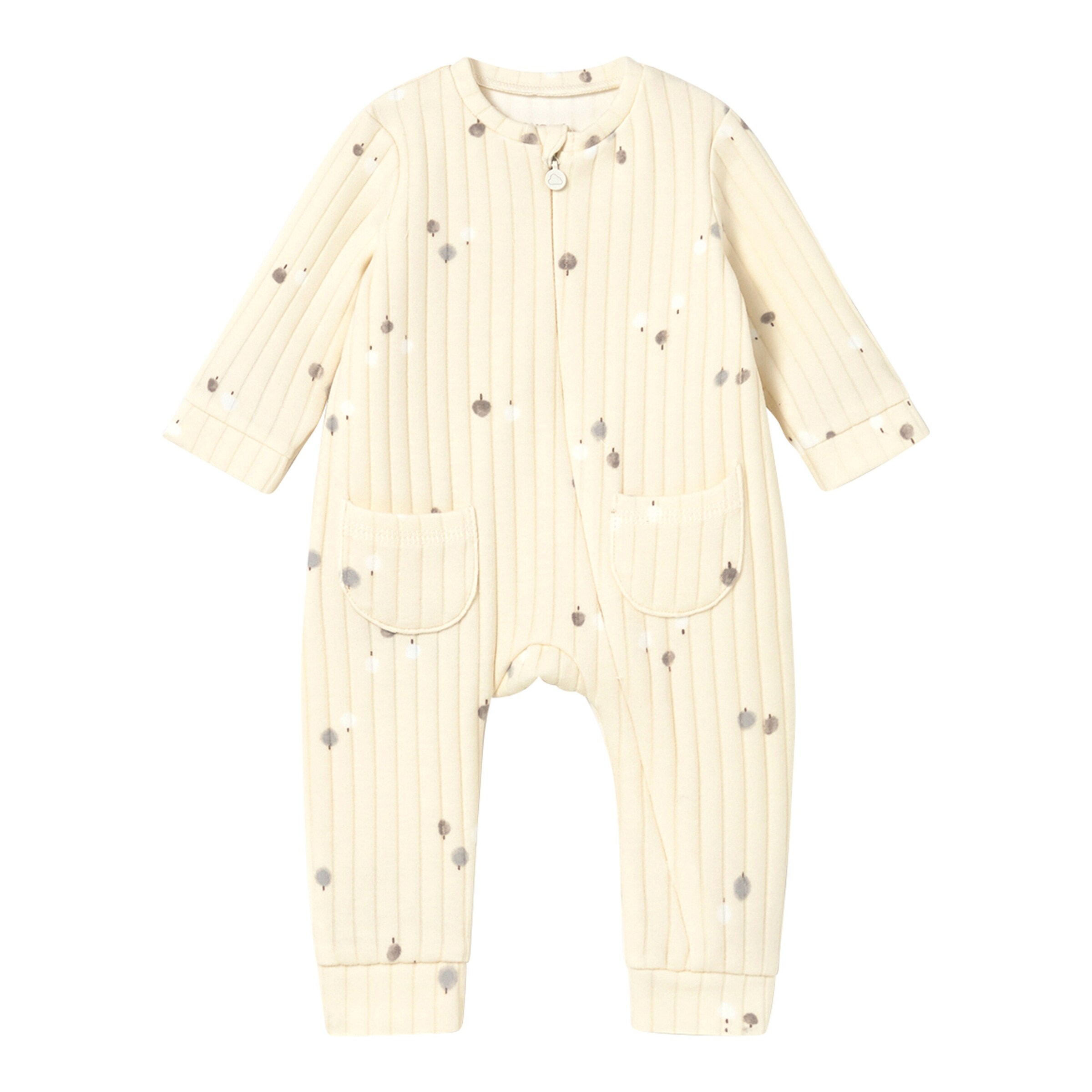 Overall mit Klappfuß Äpfel Rippqualität