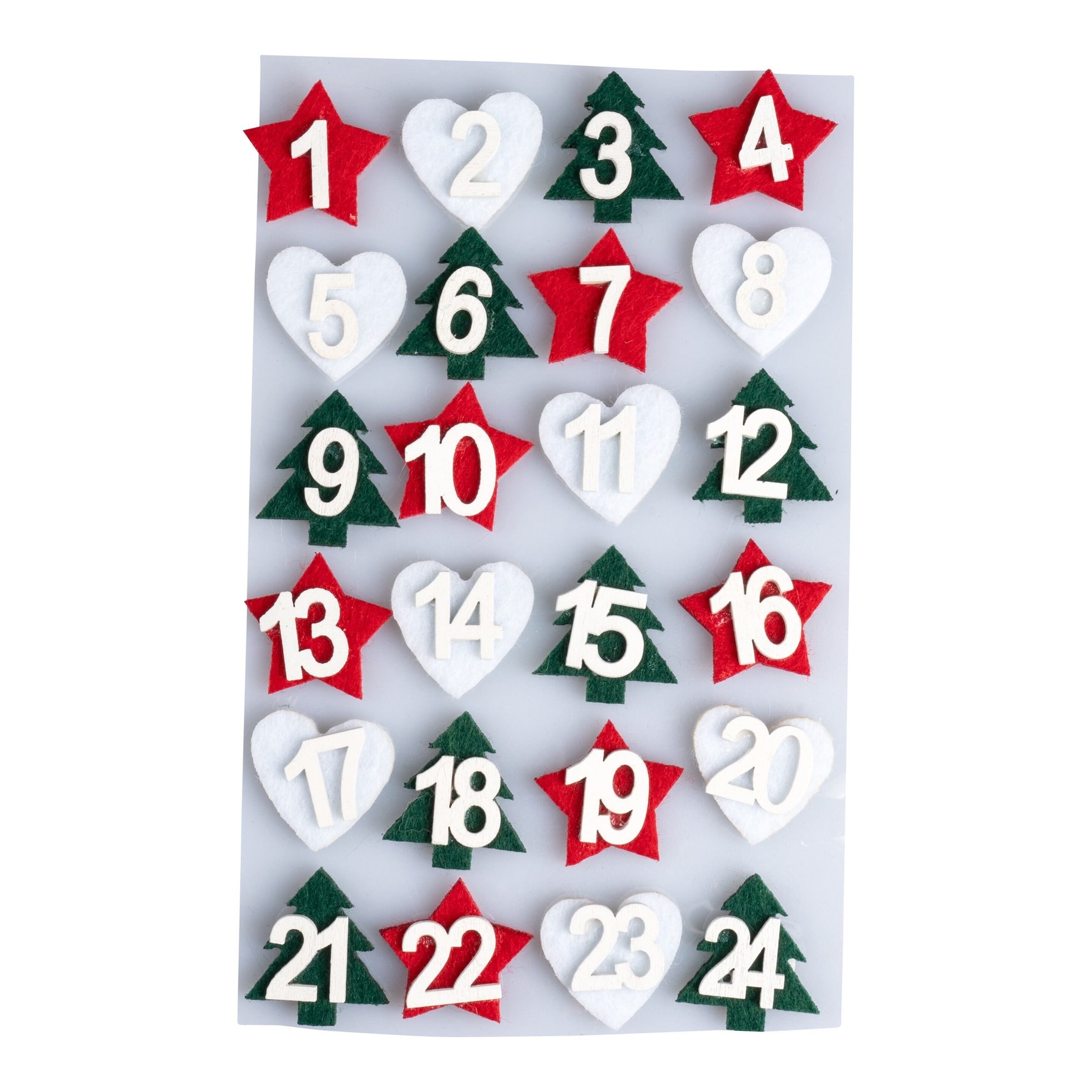 Filzsticker „Adventskalender“