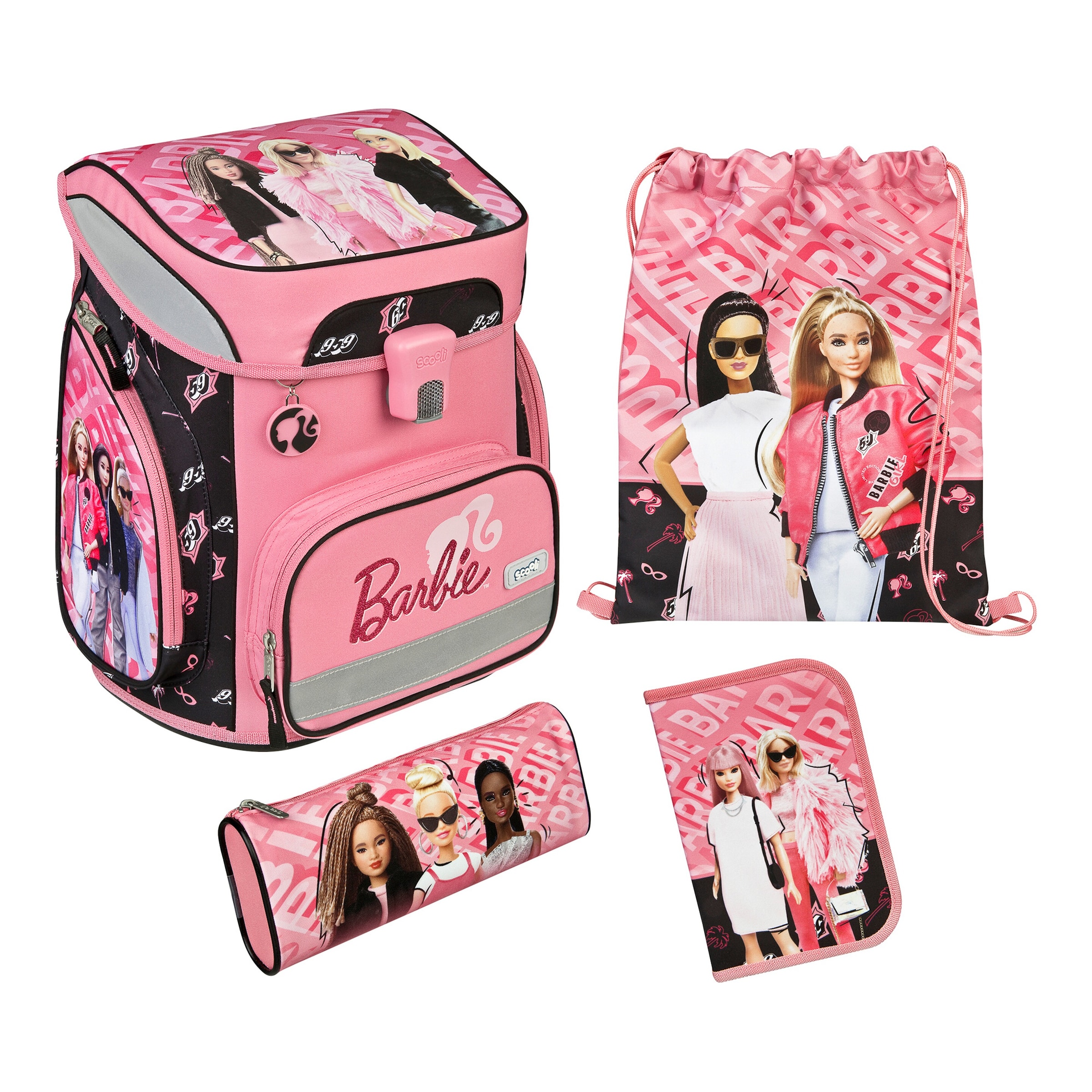 Schulranzen Set EasyFit, 5-teilig