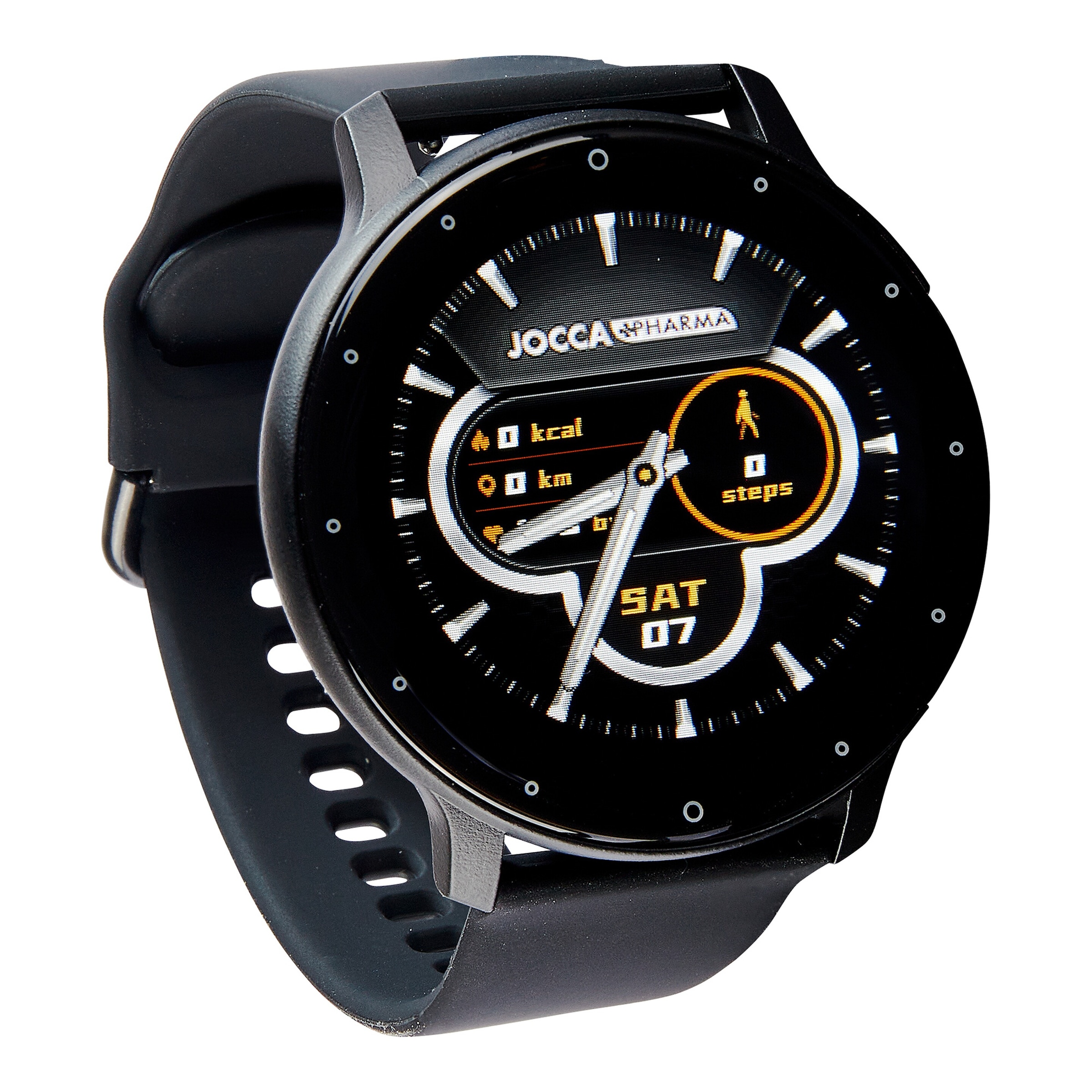 Fitness-Uhr, schwarz