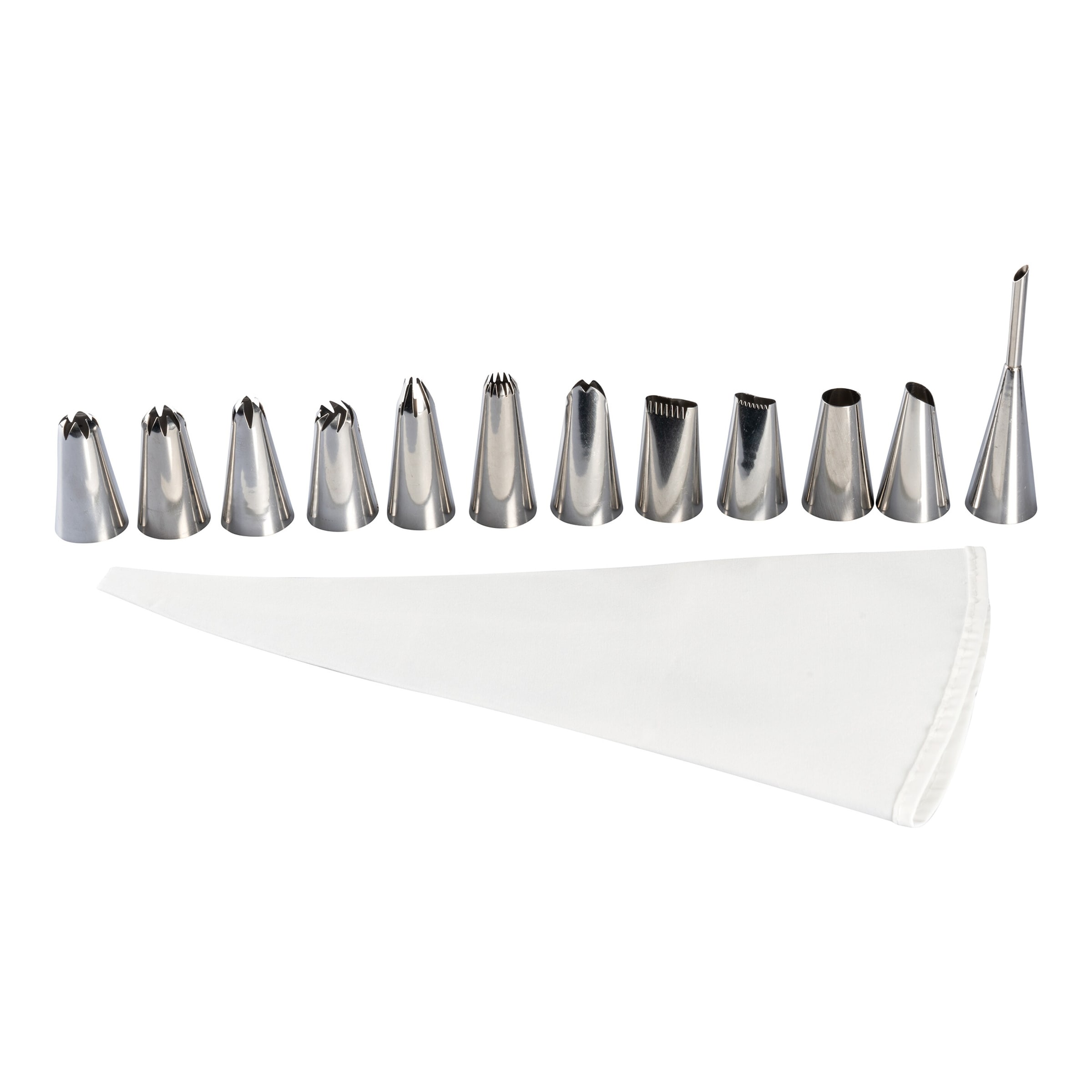 genialoSpritzbeutel-Set „12 in 1“