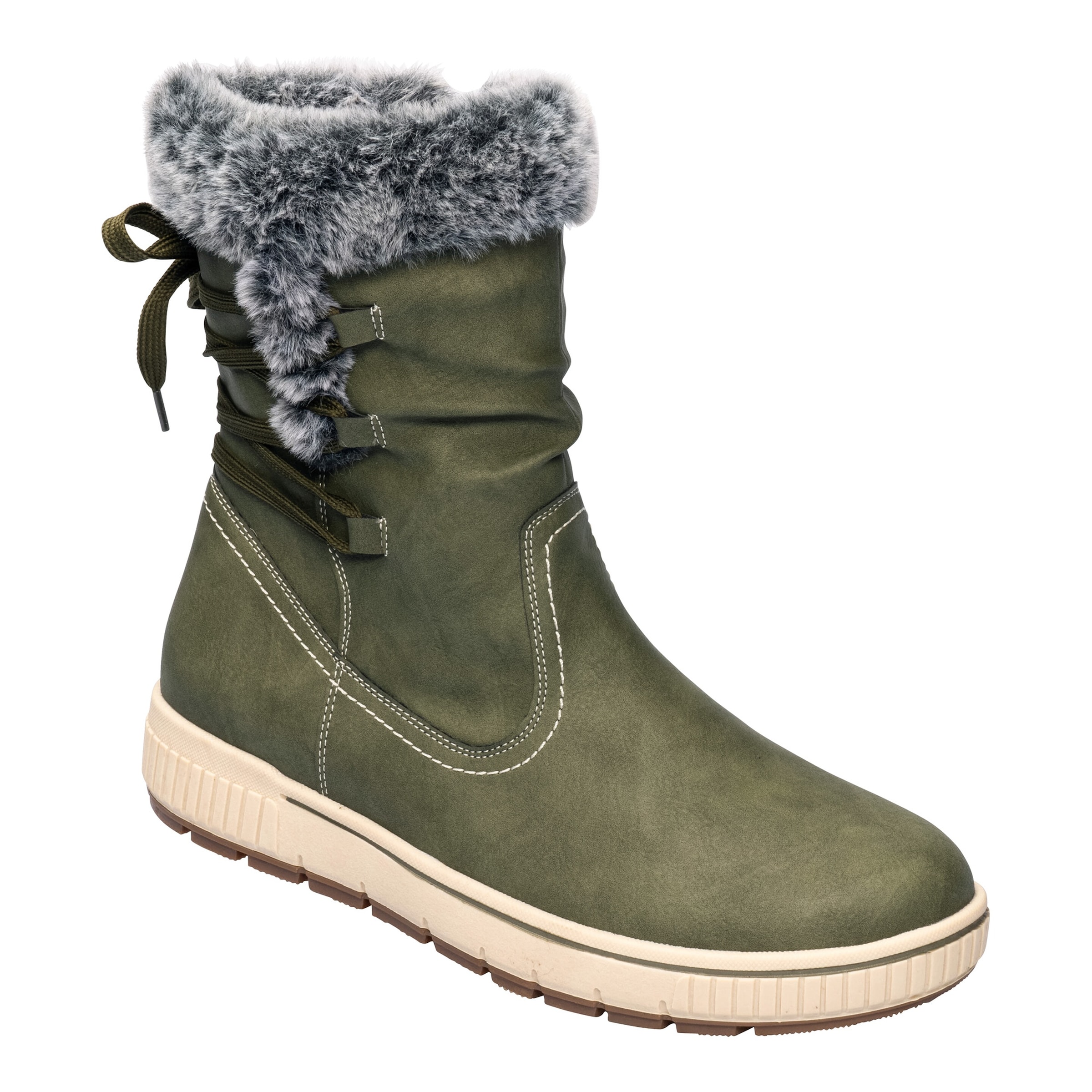 Bequem-Stiefel „Claudia“, Größe: 36, grün