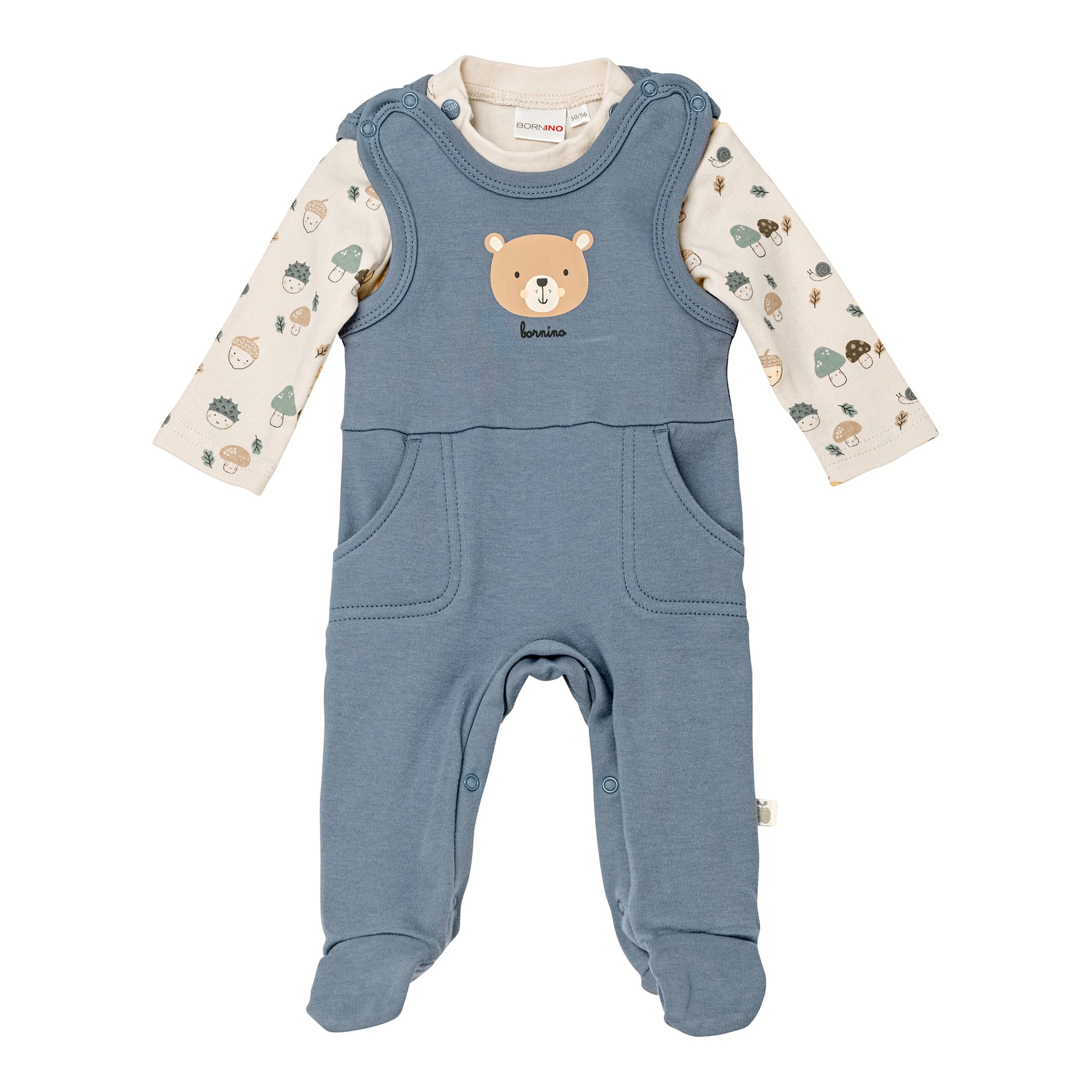 Strampler-Set 2-tlg. mit Shirt Bär