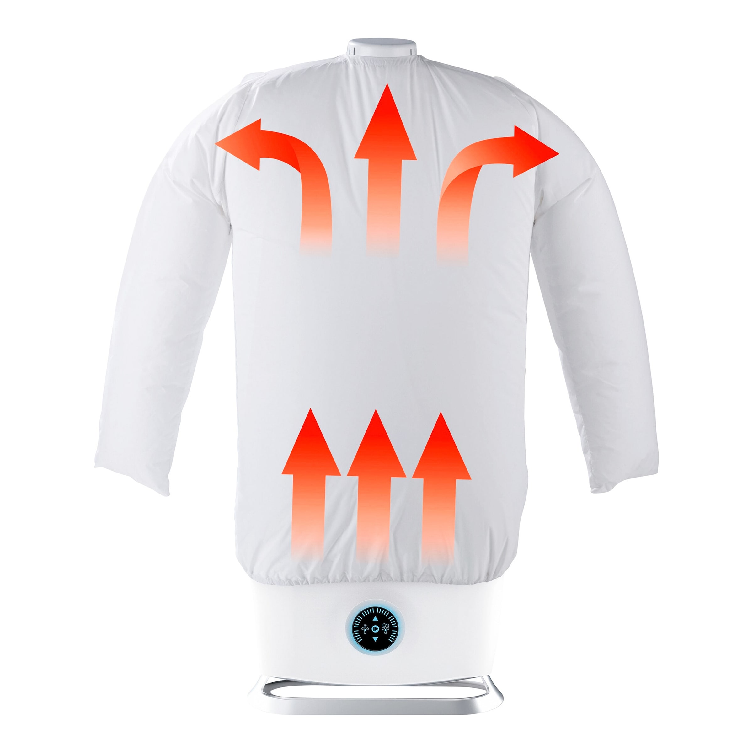 Hemden- und Blusenbügler mit 2 Bügelprogrammen