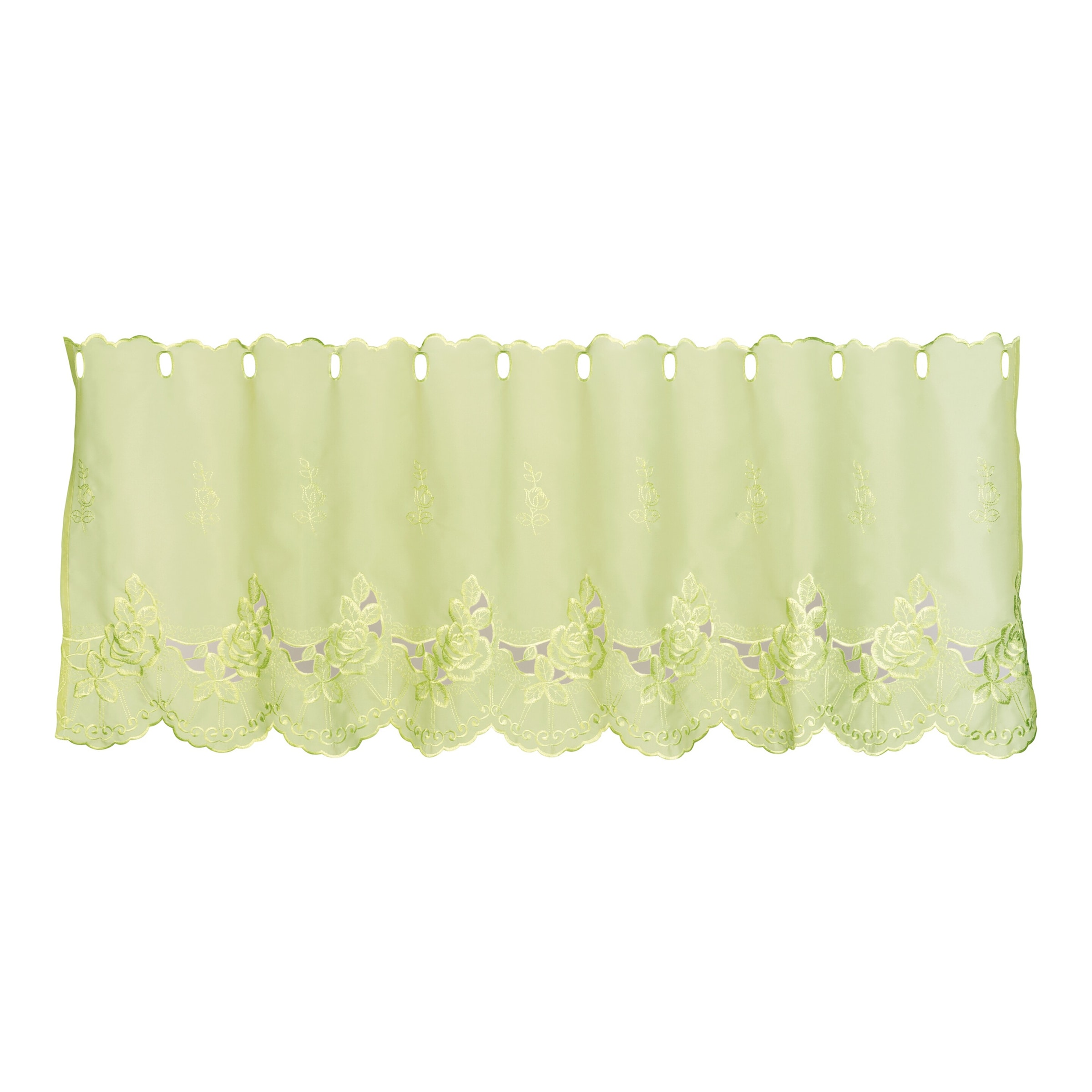 Stickgardine 'Rosen'