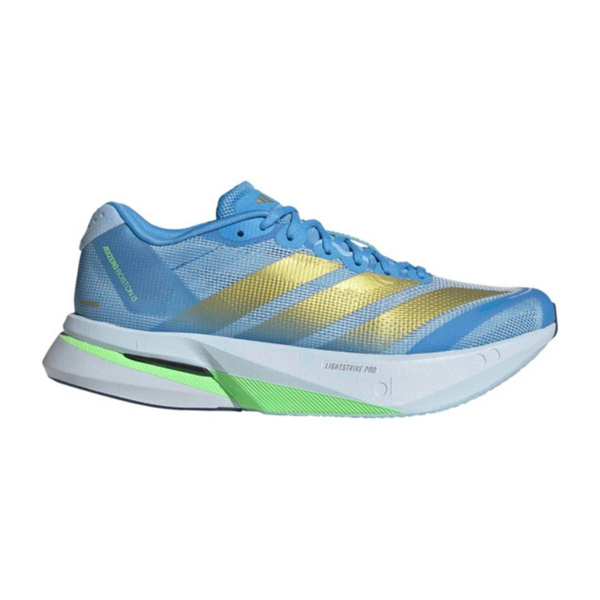 Laufschuhe Adidas Adizero Boston 13 Blau Gelb SS26 Damen, Größe UK 5.5