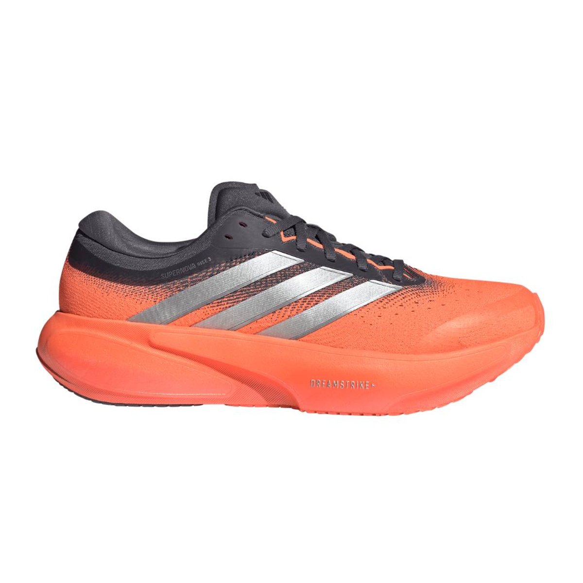 Adidas Supernova Rise 3 Laufschuhe Orange Schwarz SS26, Größe UK 7.5