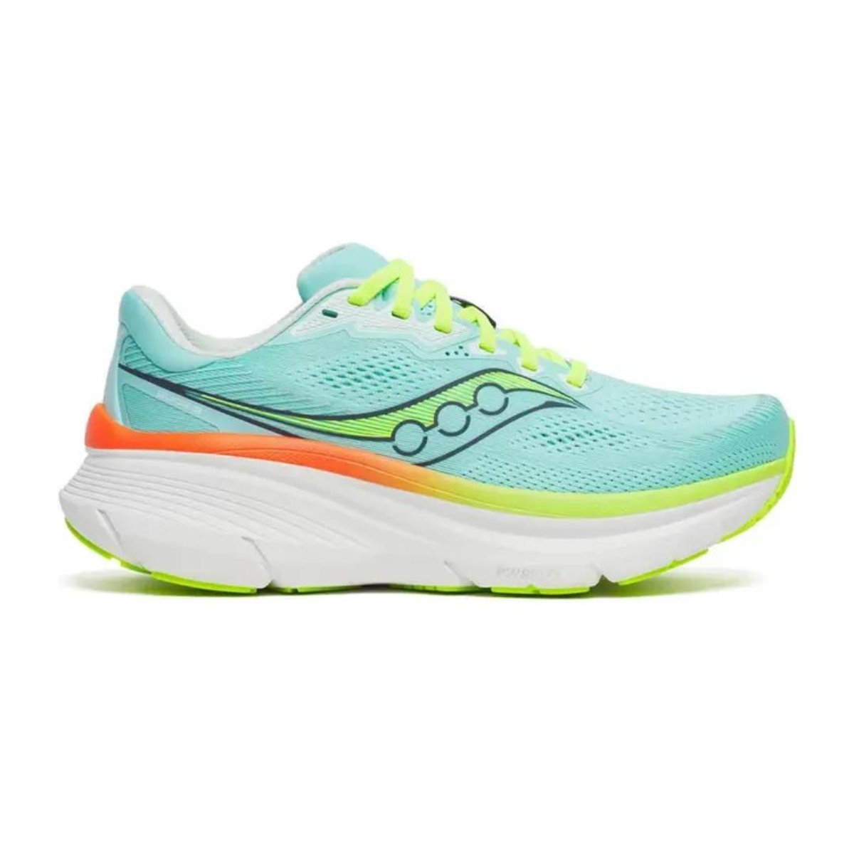 Saucony Guide 19 Laufschuhe Blau Grün SS26 Damen, Größe 40,5 - EUR