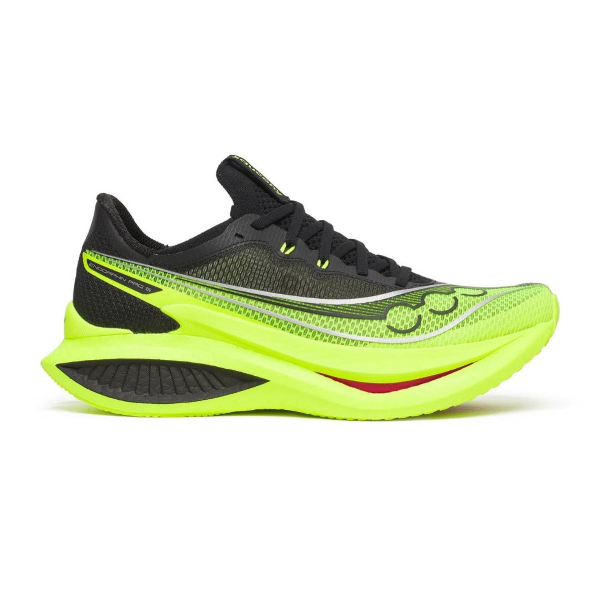 Saucony Endorphin Pro 5 Laufschuhe Gelb Schwarz SS26, Größe 40,5 - EUR