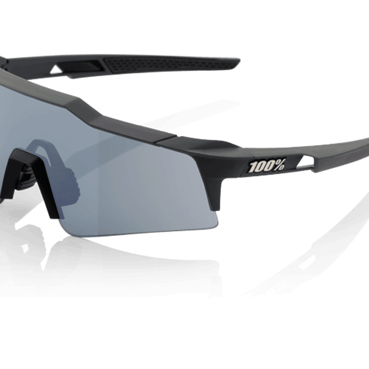 Brille 100% Speedcraft Gunmetal SL Rauchglas (Rauch)