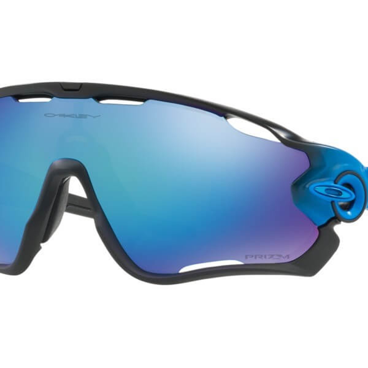 Oakley Jawbreaker Fahrradbrille Primz Polarized Shapphire Fade Collection Objektiv