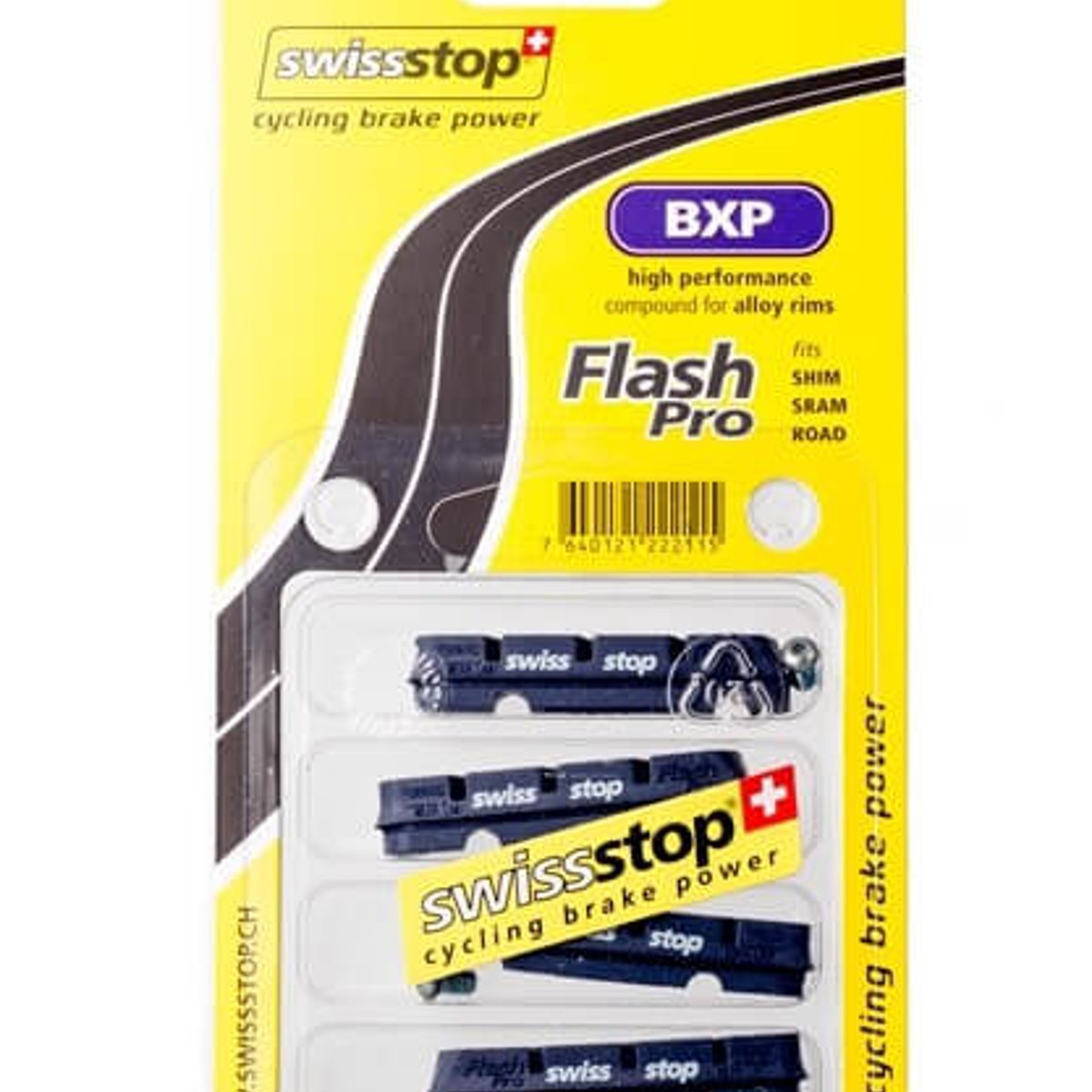 SwissStop Flash Pro Aluminium-Bremsschuhe - BXP Road