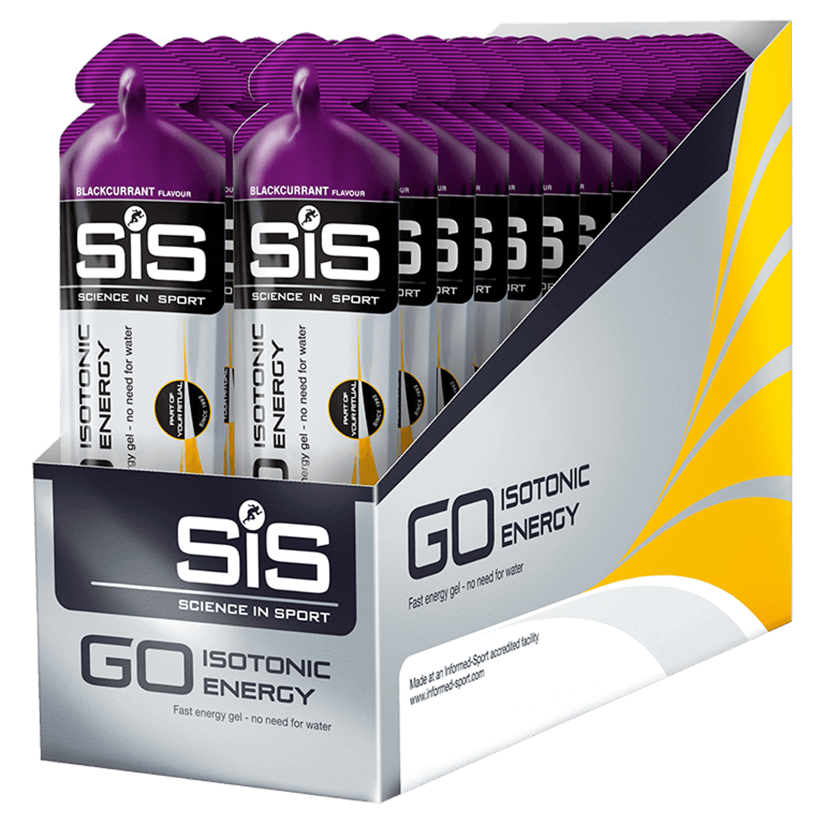 SIS Schwarze Johannisbeere Gel Box 30udx60ml