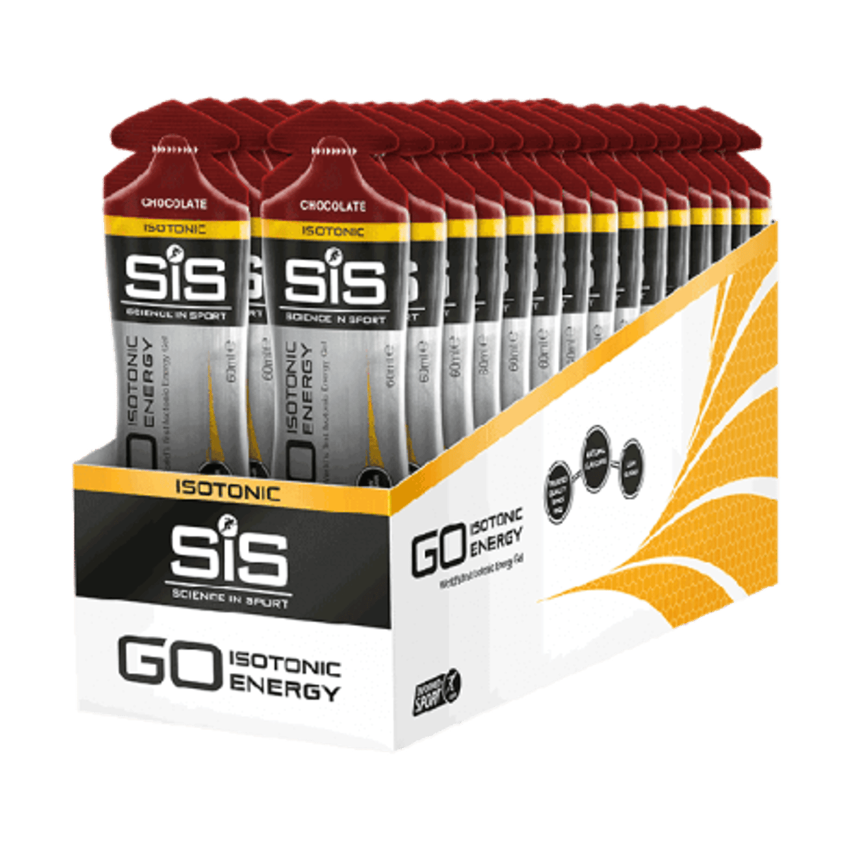 SIS Chocolate Fudge Gel Box 30udx60ml