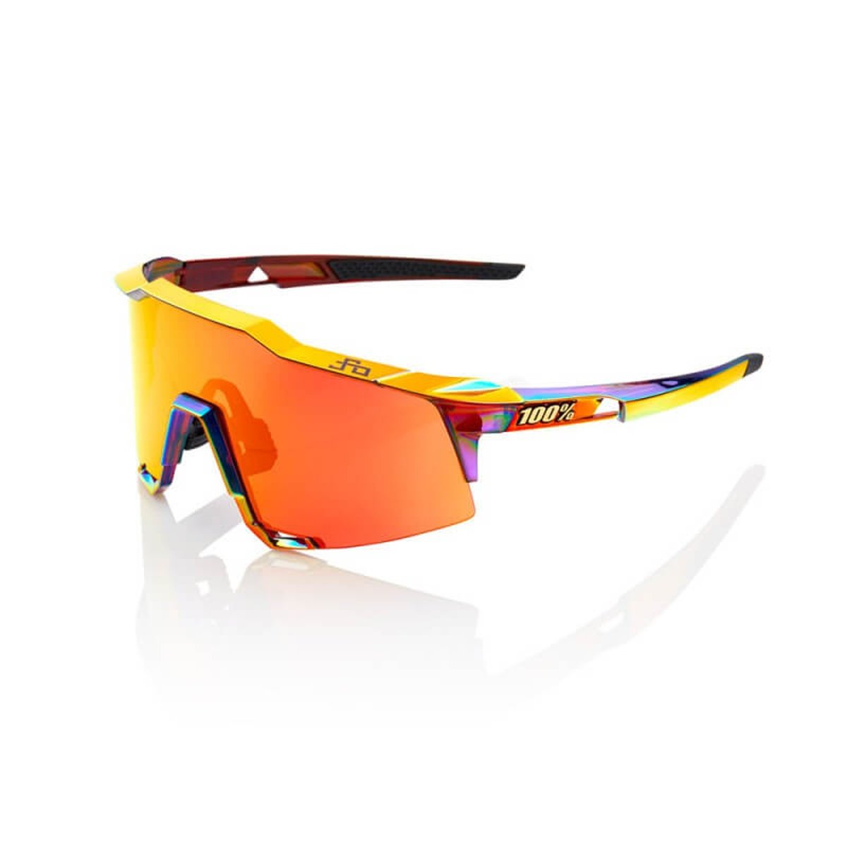 Brille 100% SPEEDCRAFT PETER SAGAN LIMITED EDITION (MULTILAYER HIPER RED MIRROR LENS)