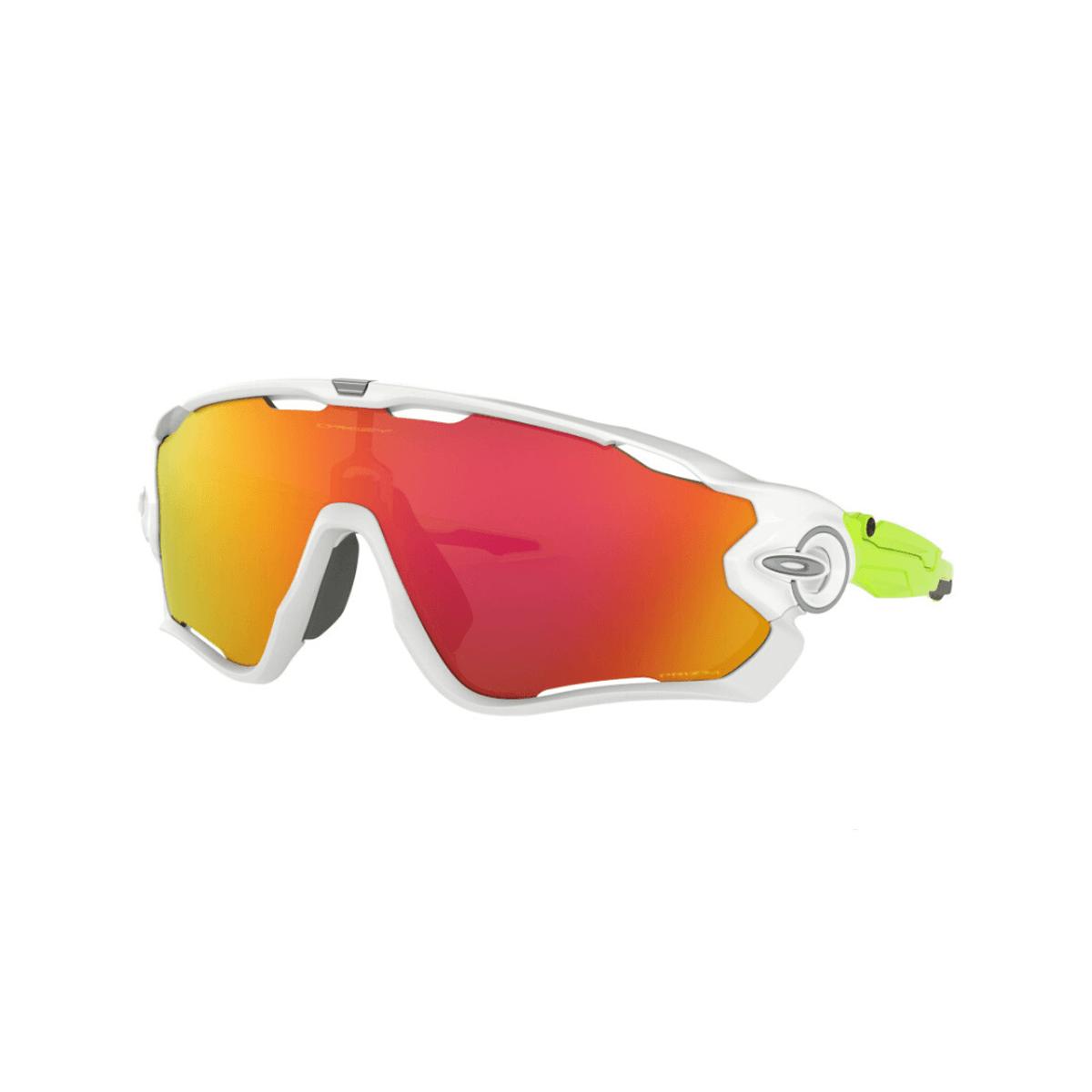 Oakley Jawbreaker Origins Brille White Prizm Ruby