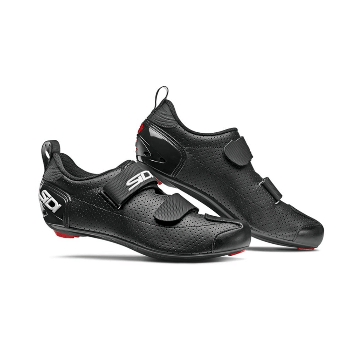 Sidi T5 Air Carbon Schwarz Weiß Triathlon Schuhe, Größe 41 - EUR