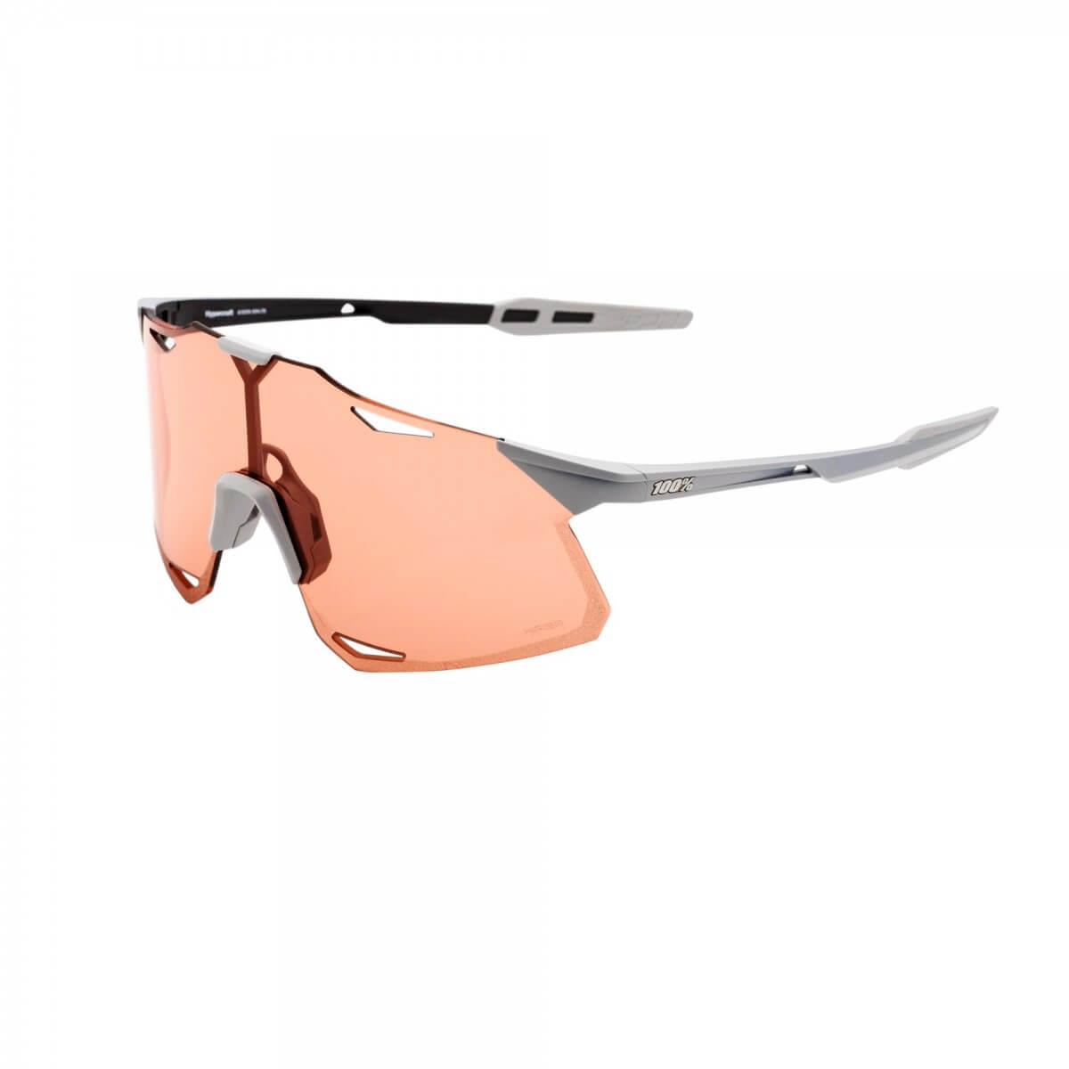 Brille 100% Hypercraft Matte Steingrau - HiPER Coral Gläser