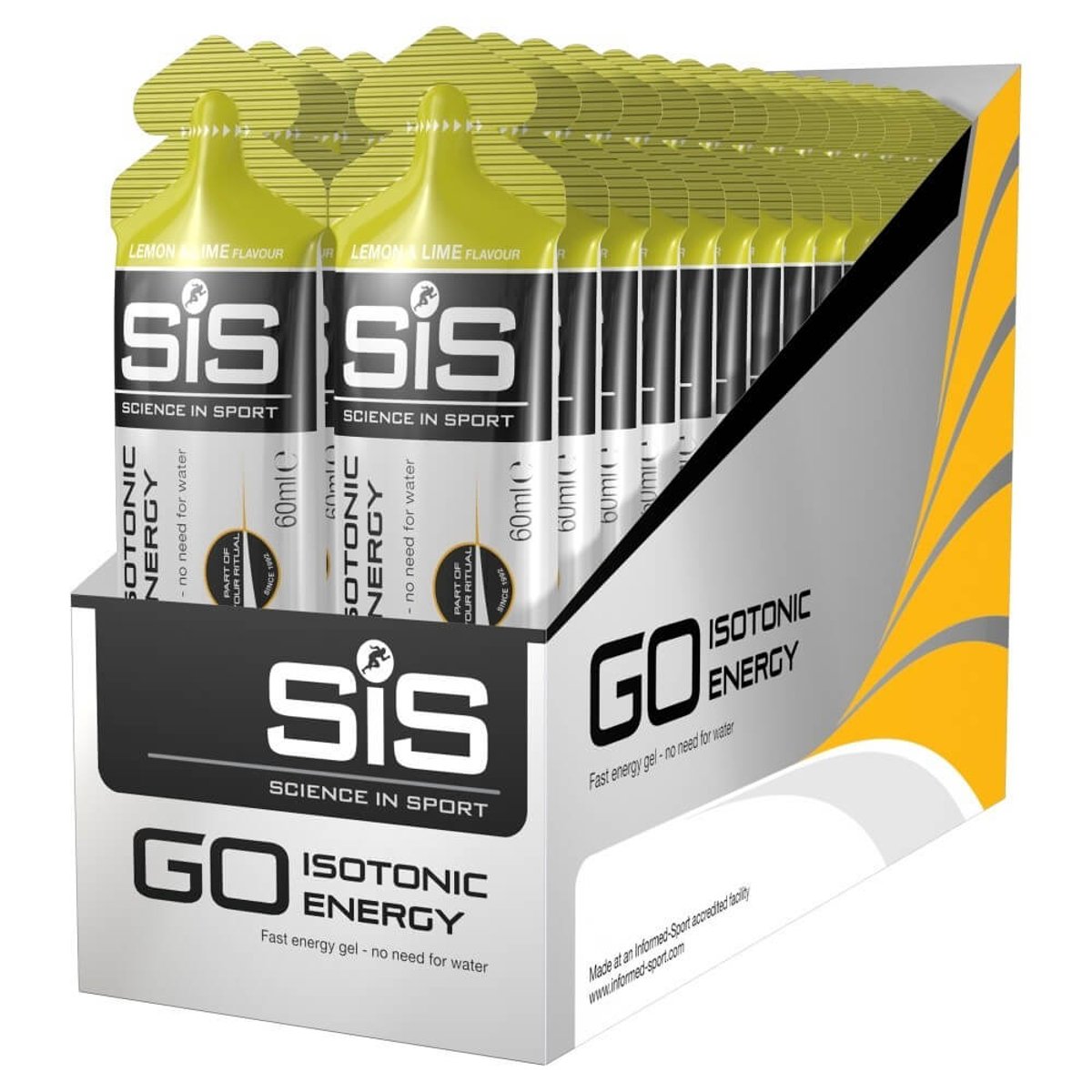 SIS Lime Zitrone Gel Box 30udx60ml