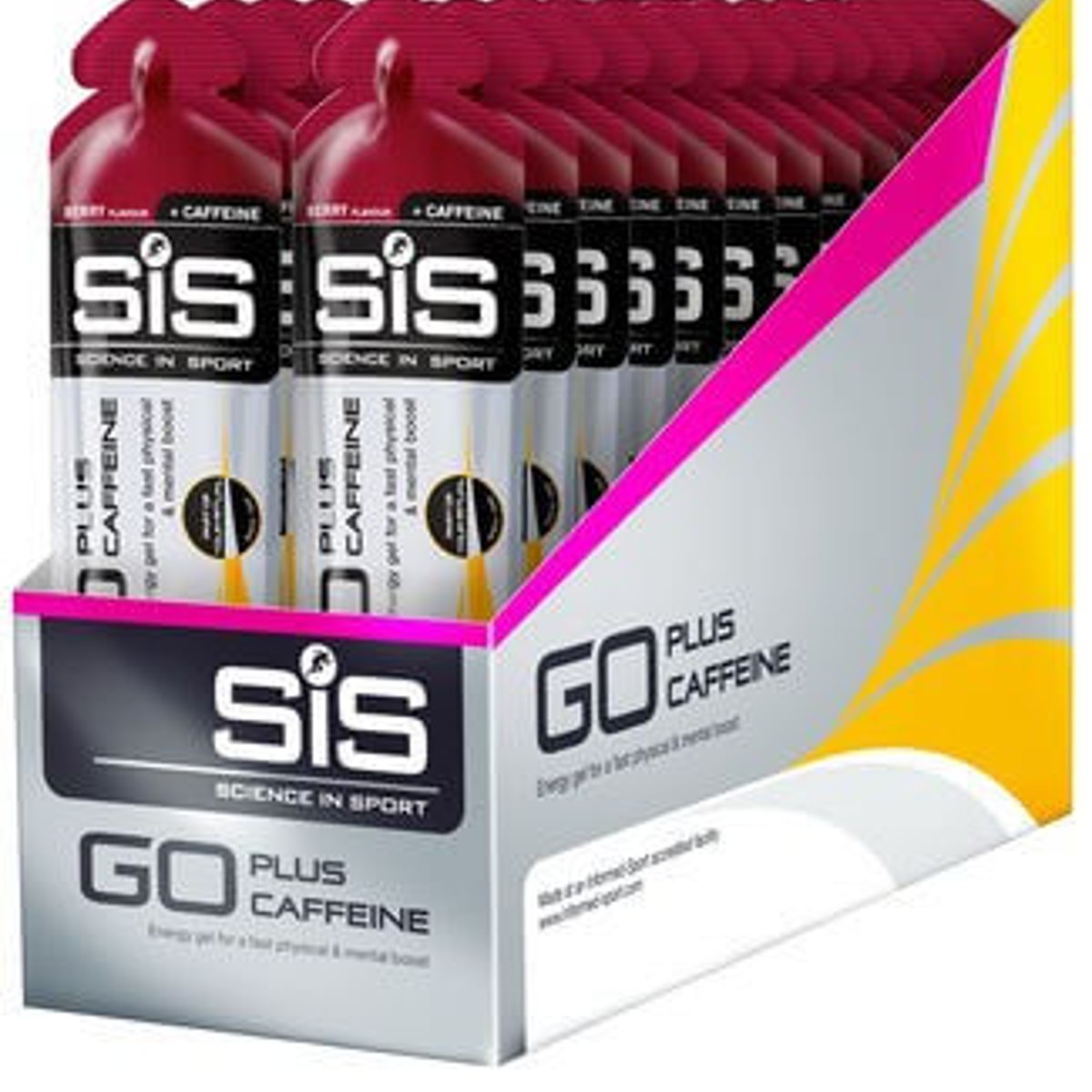 Go Isotonic Gel Berry Plus Koffein SIS 30x60ml